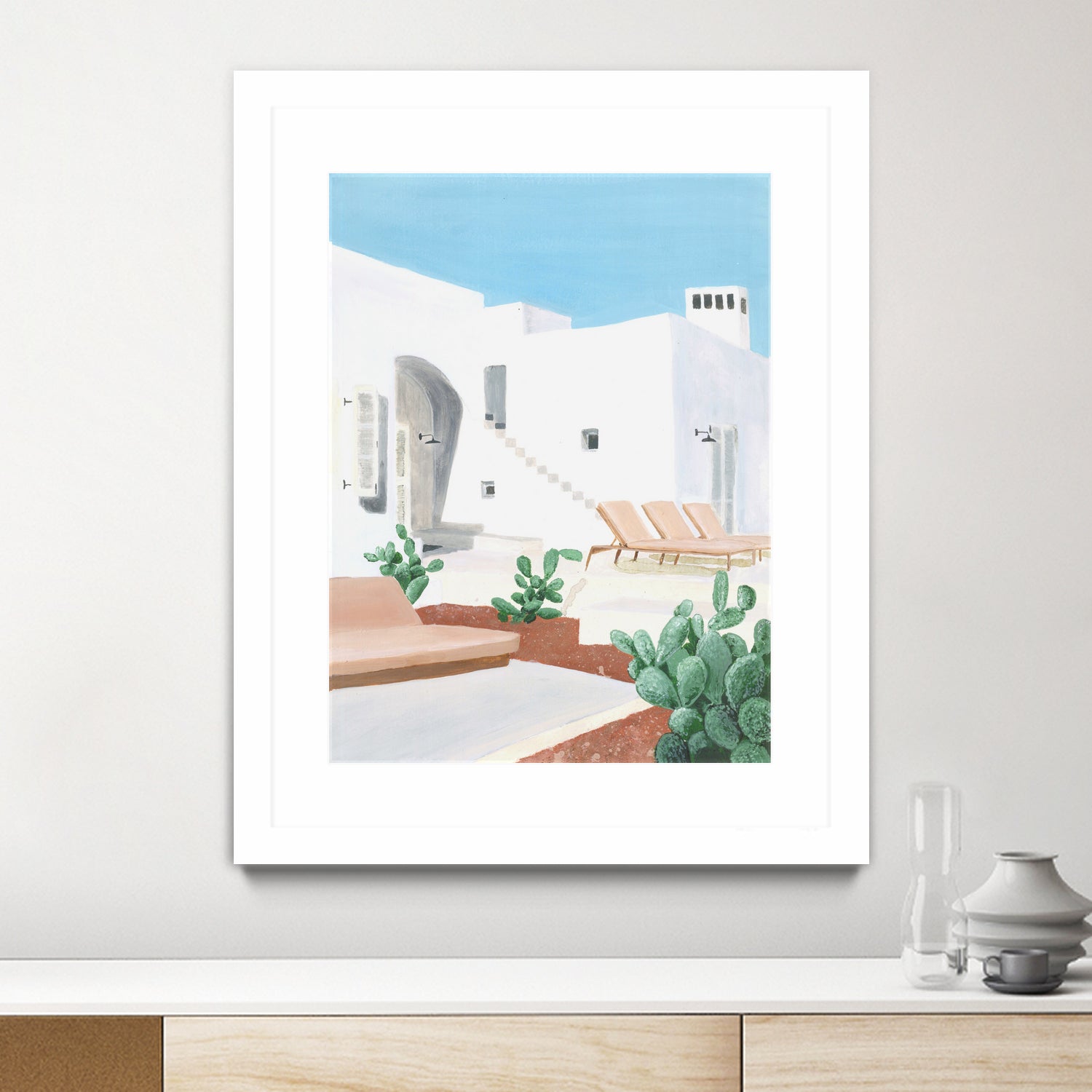 Ostuni by marina on GIANT ART - illustration puglia