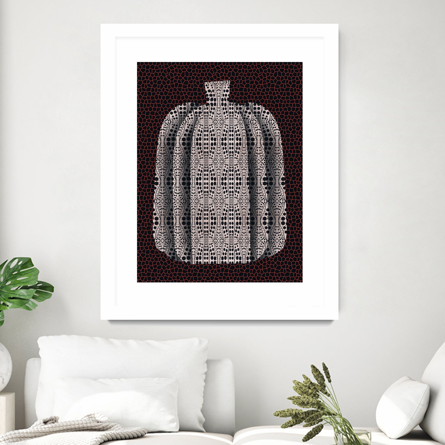 Pop Art Pumpkin Vase by Little on GIANT ART - illustration abstract