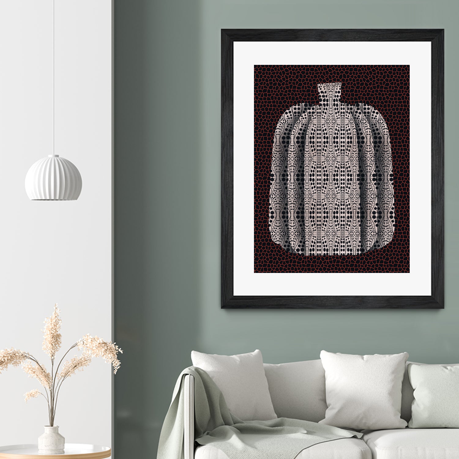 Pop Art Pumpkin Vase by Little on GIANT ART - illustration abstract