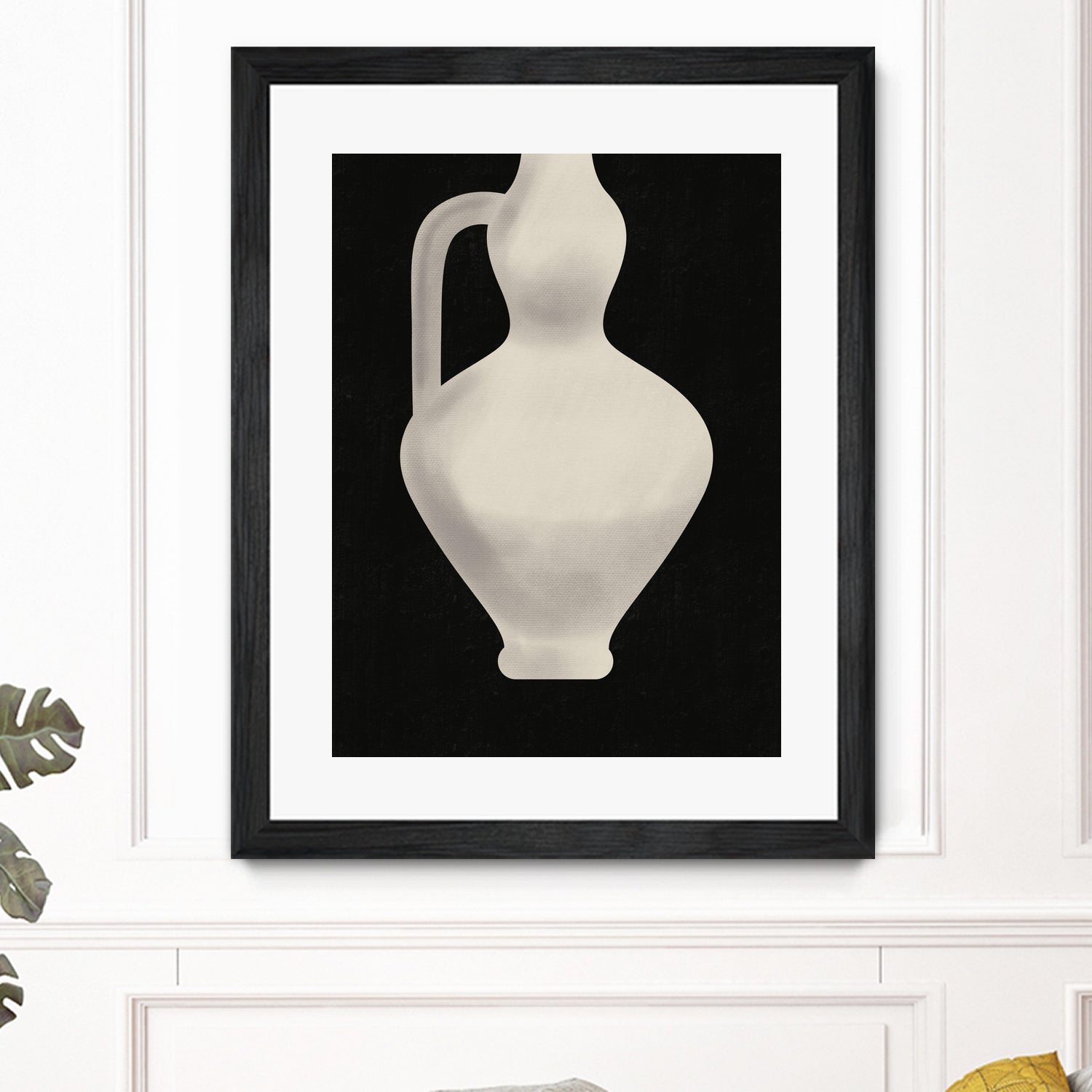 Vintage White Vase by Little on GIANT ART - illustration little dean