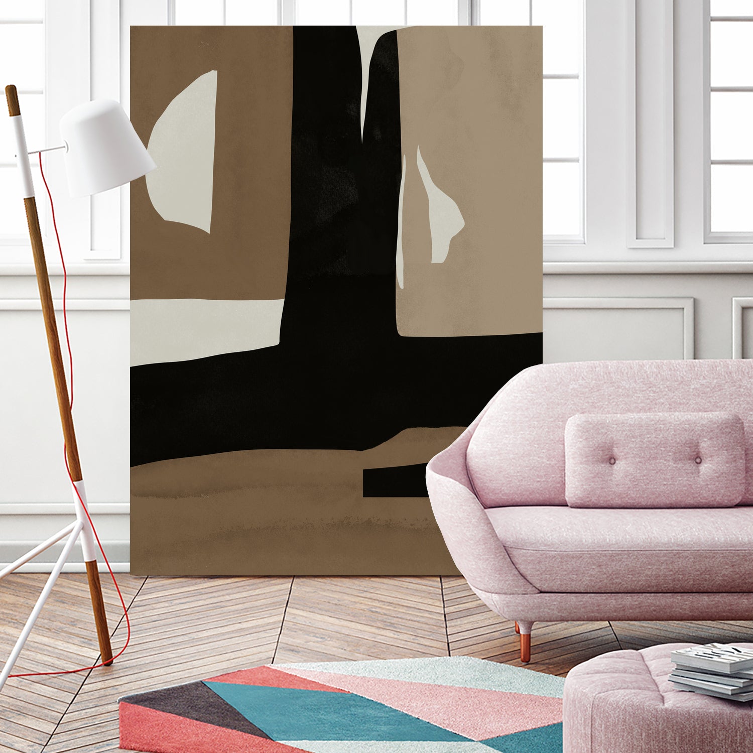 Inspo minimal neutral abstract 05 by Little Dean on GIANT ART