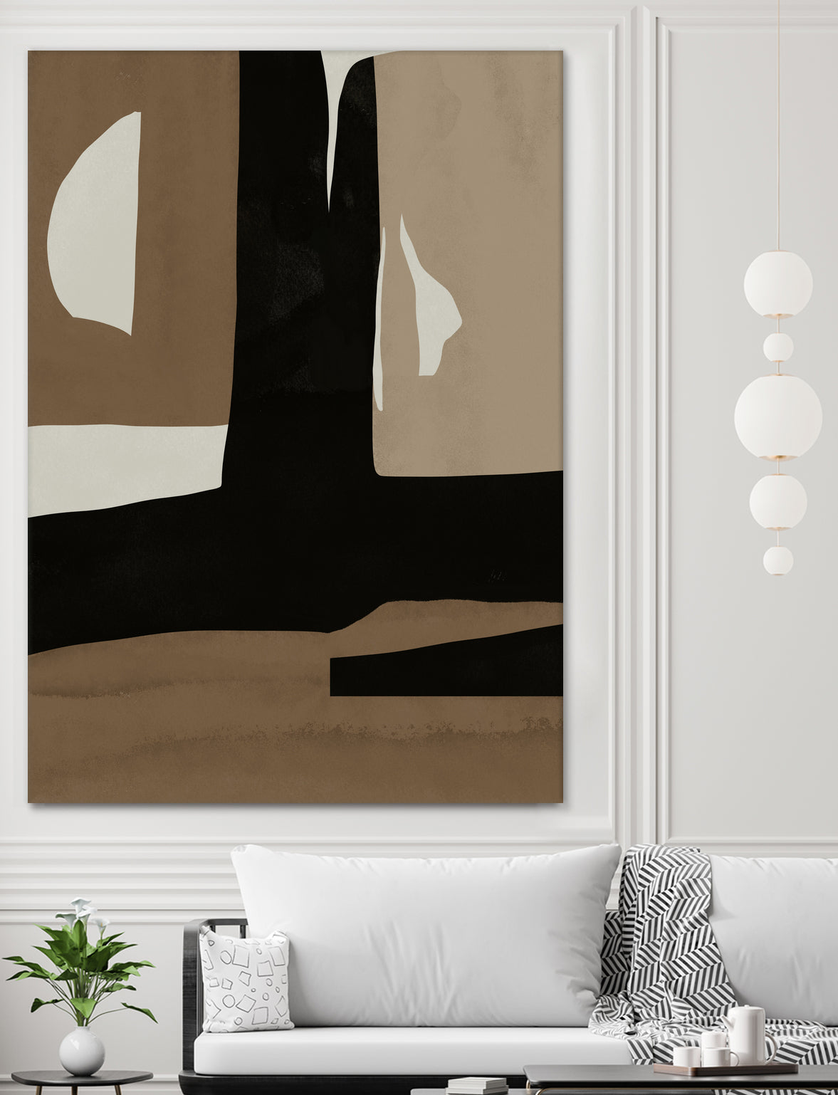 Inspo minimal neutral abstract 05 by Little Dean on GIANT ART