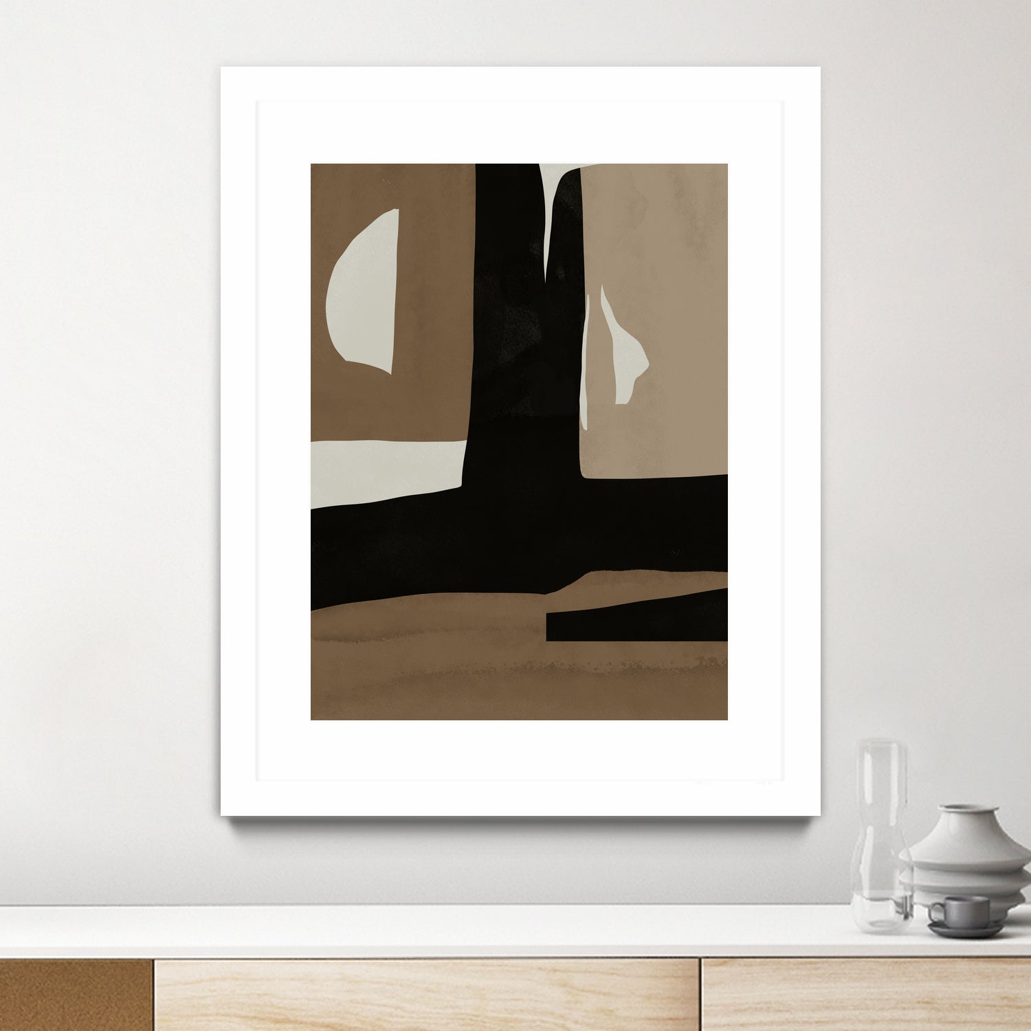 Inspo minimal neutral abstract 05 by Little Dean on GIANT ART