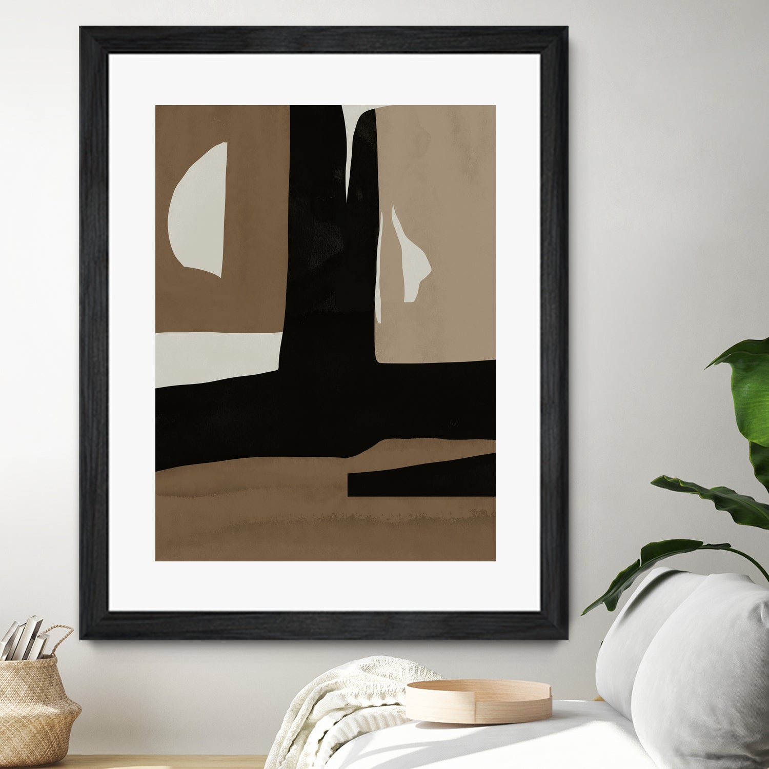 Inspo minimal neutral abstract 05 by Little Dean on GIANT ART