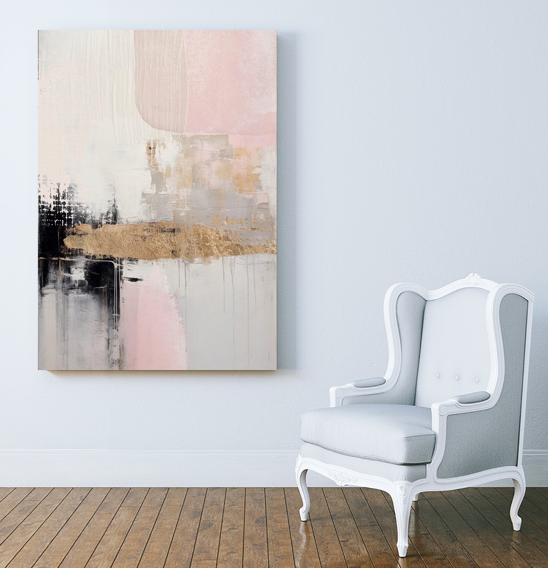 Pink sunrise by Sally on GIANT ART - ann moss