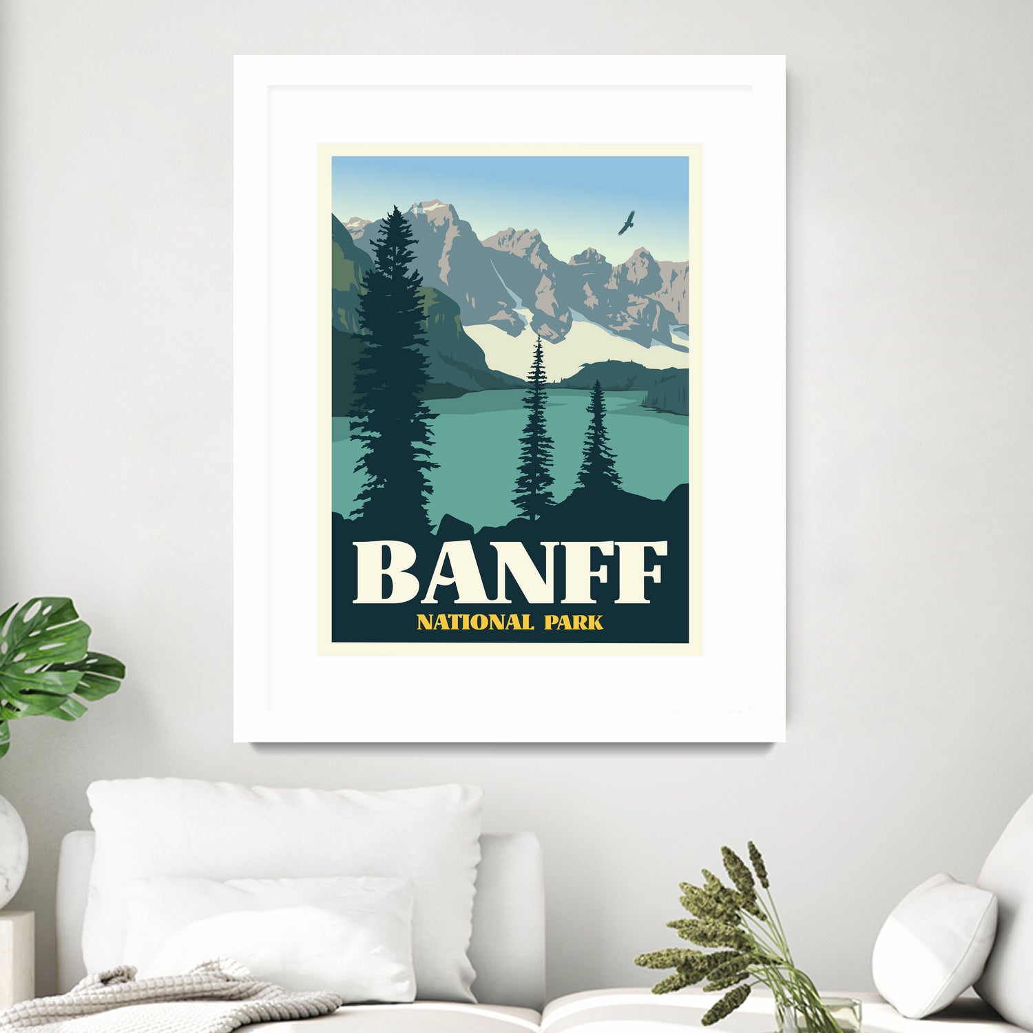 Banff National Park by Retrodome on GIANT ART