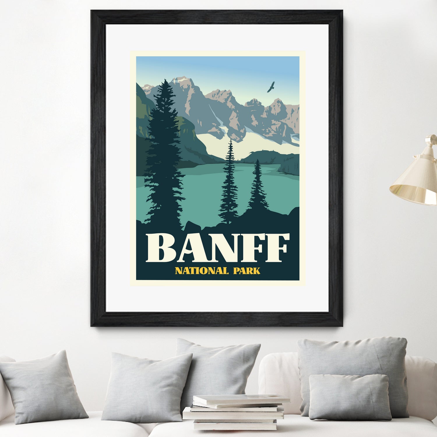 Banff National Park by Retrodome on GIANT ART