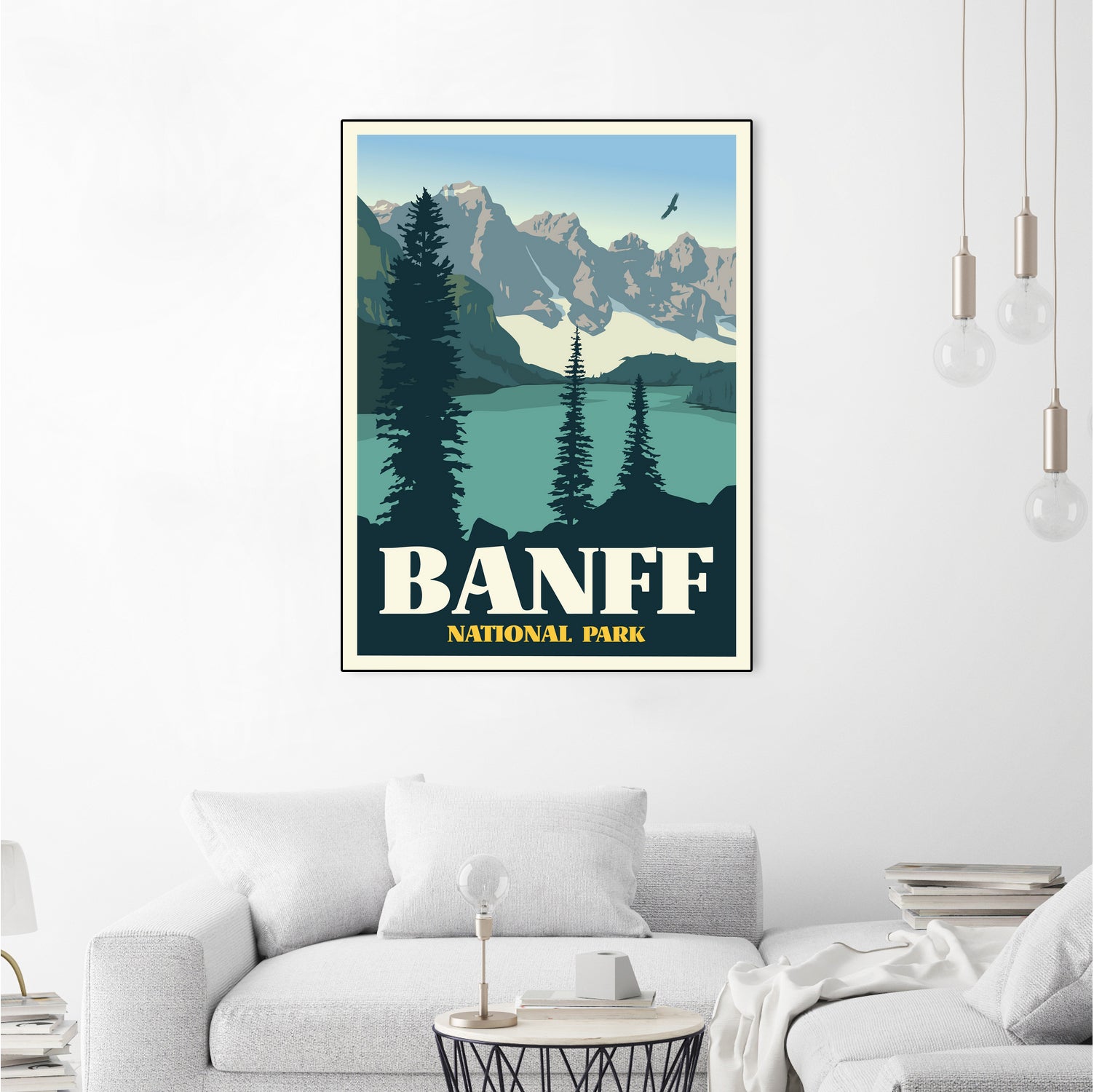 Banff National Park by Retrodome on GIANT ART