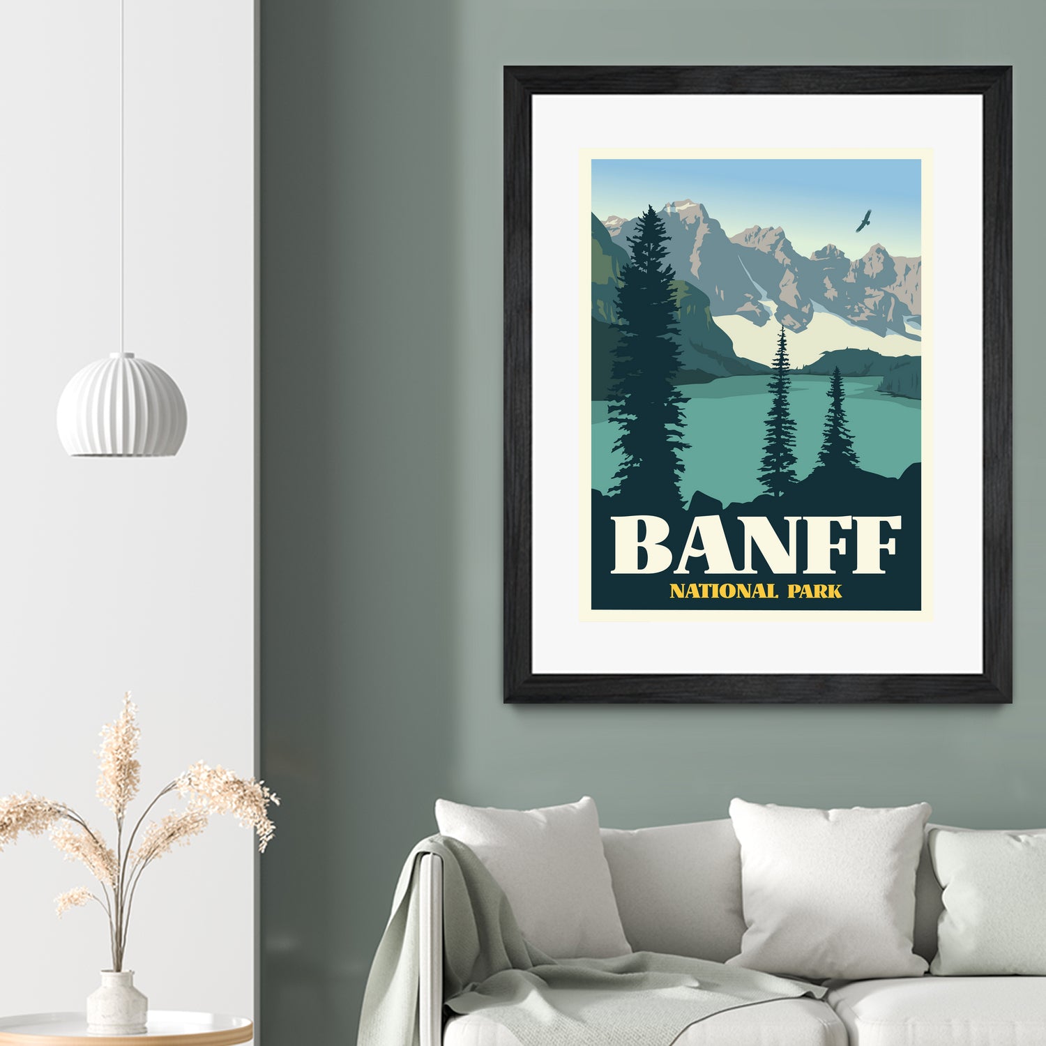 Banff National Park by Retrodome on GIANT ART