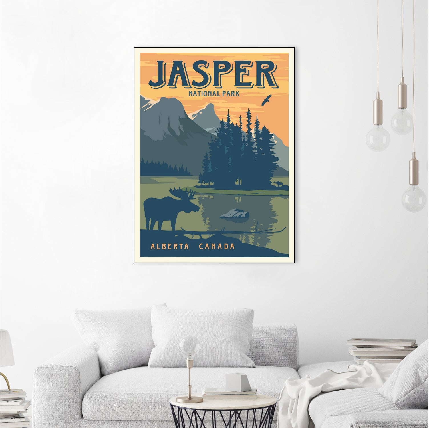 Jasper National Park by Retrodome on GIANT ART