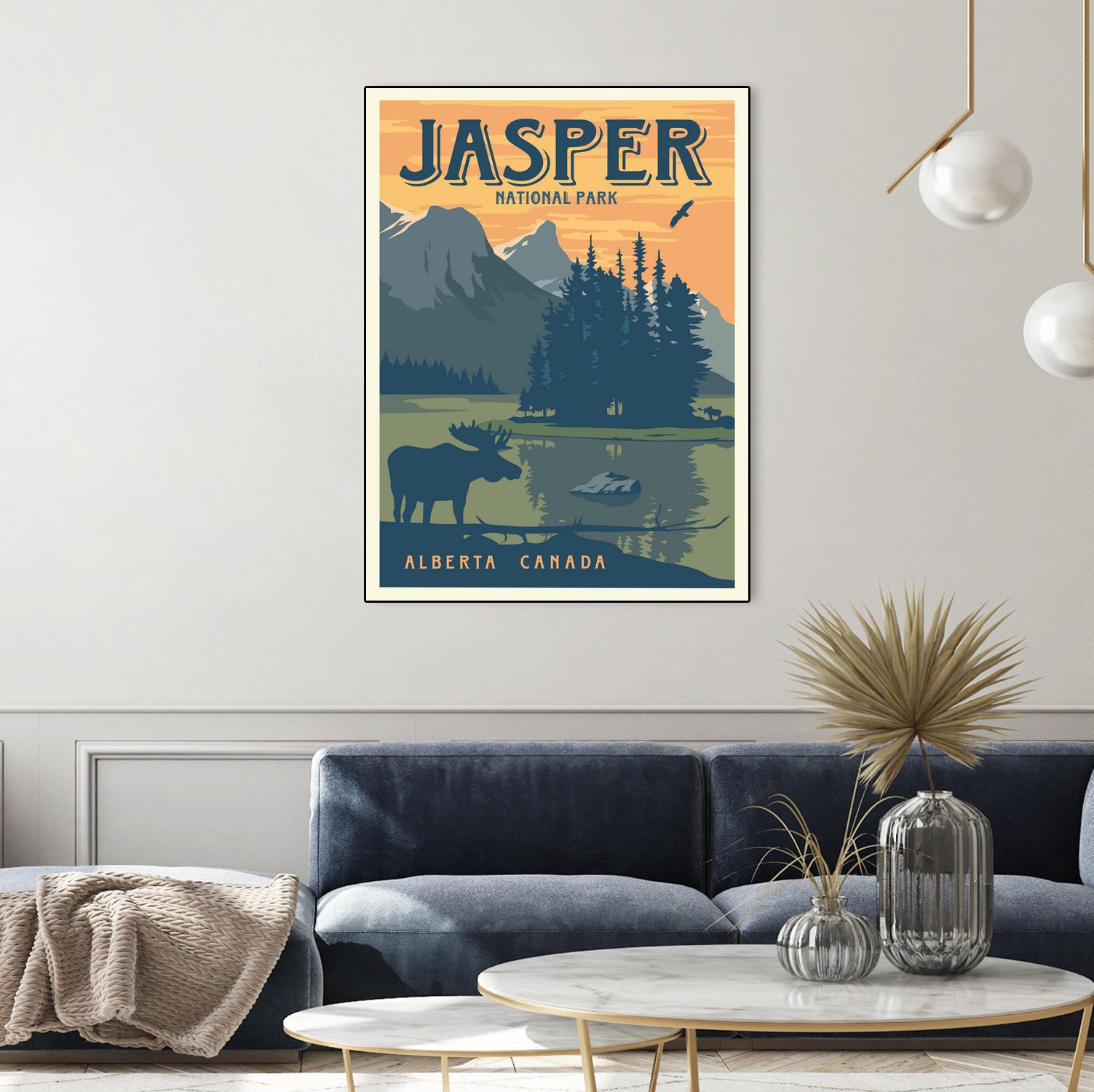 Jasper National Park by Retrodome on GIANT ART