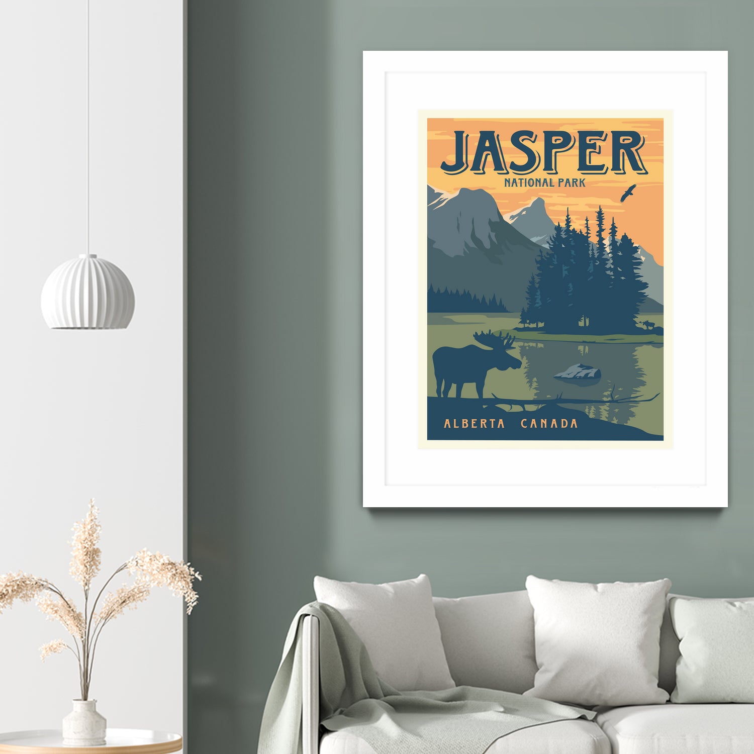 Jasper National Park by Retrodome on GIANT ART