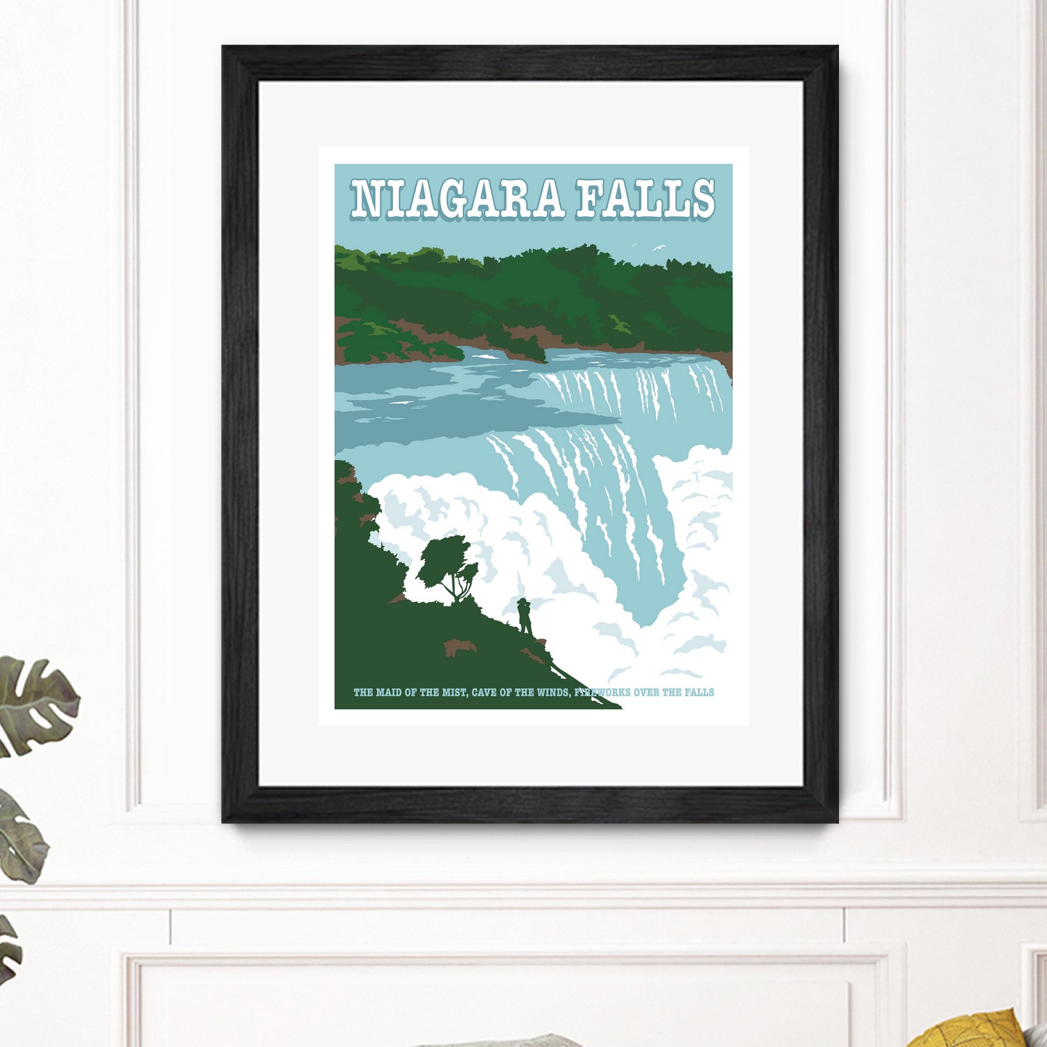 Niagara Falls Travel Print by Retrodrome on GIANT ART