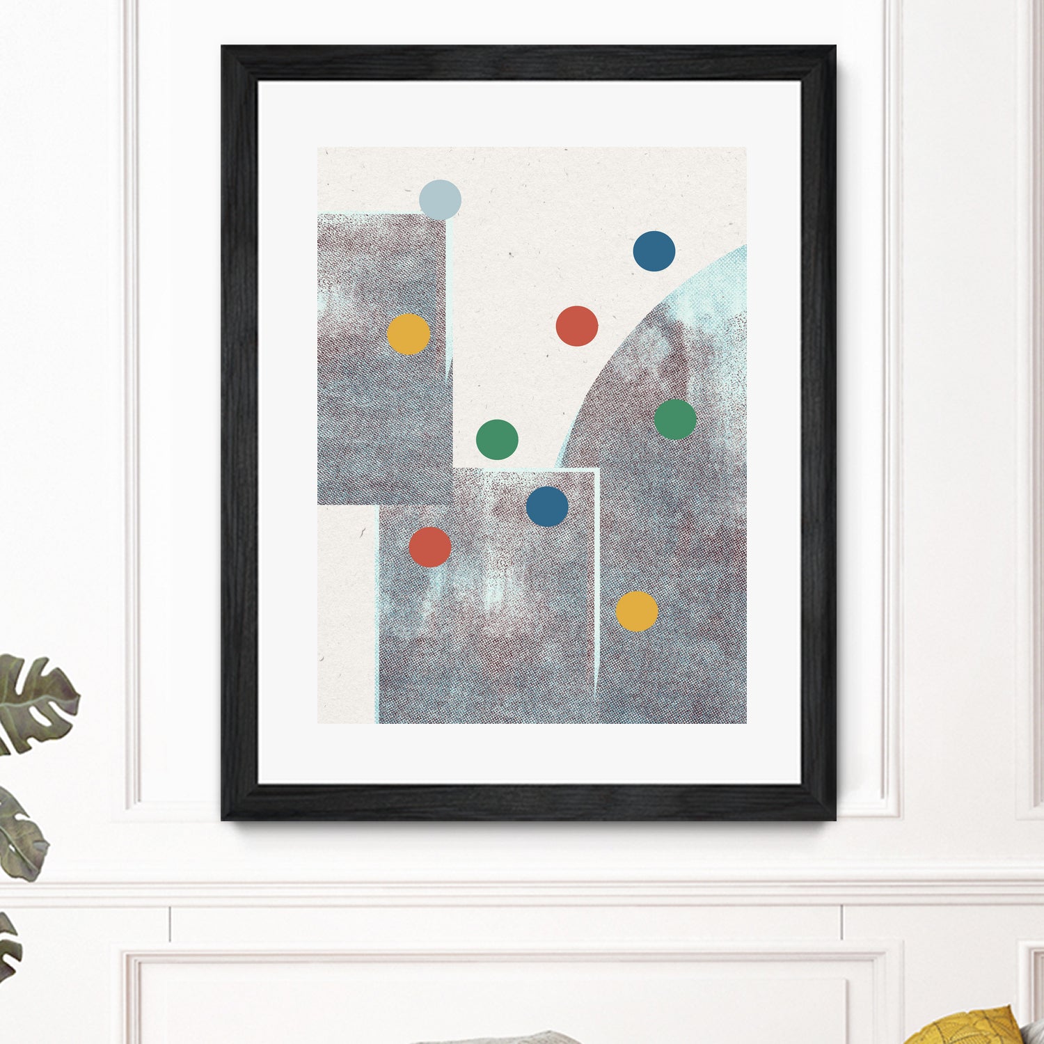 Retro Dots No.1 by The Miuus Studio on GIANT ART - abstractt