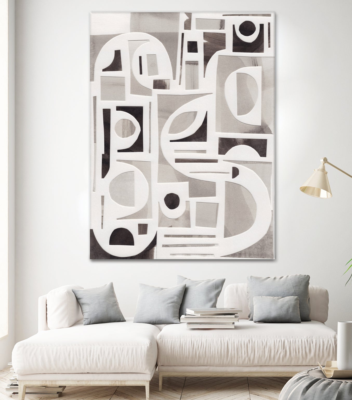 Monochrome Collage by Alisa Galitsyna on GIANT ART - abstract paper