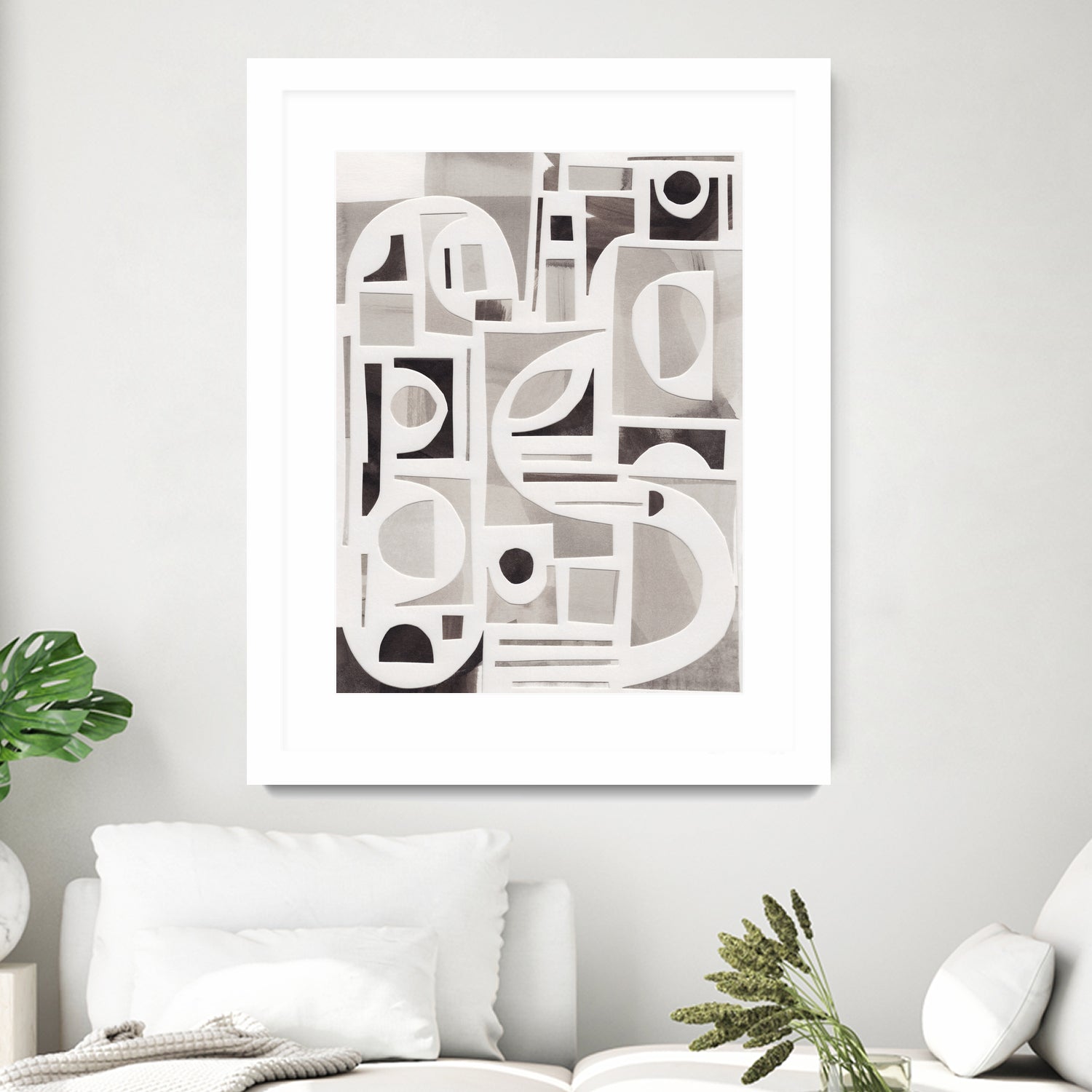 Monochrome Collage by Alisa Galitsyna on GIANT ART - abstract paper