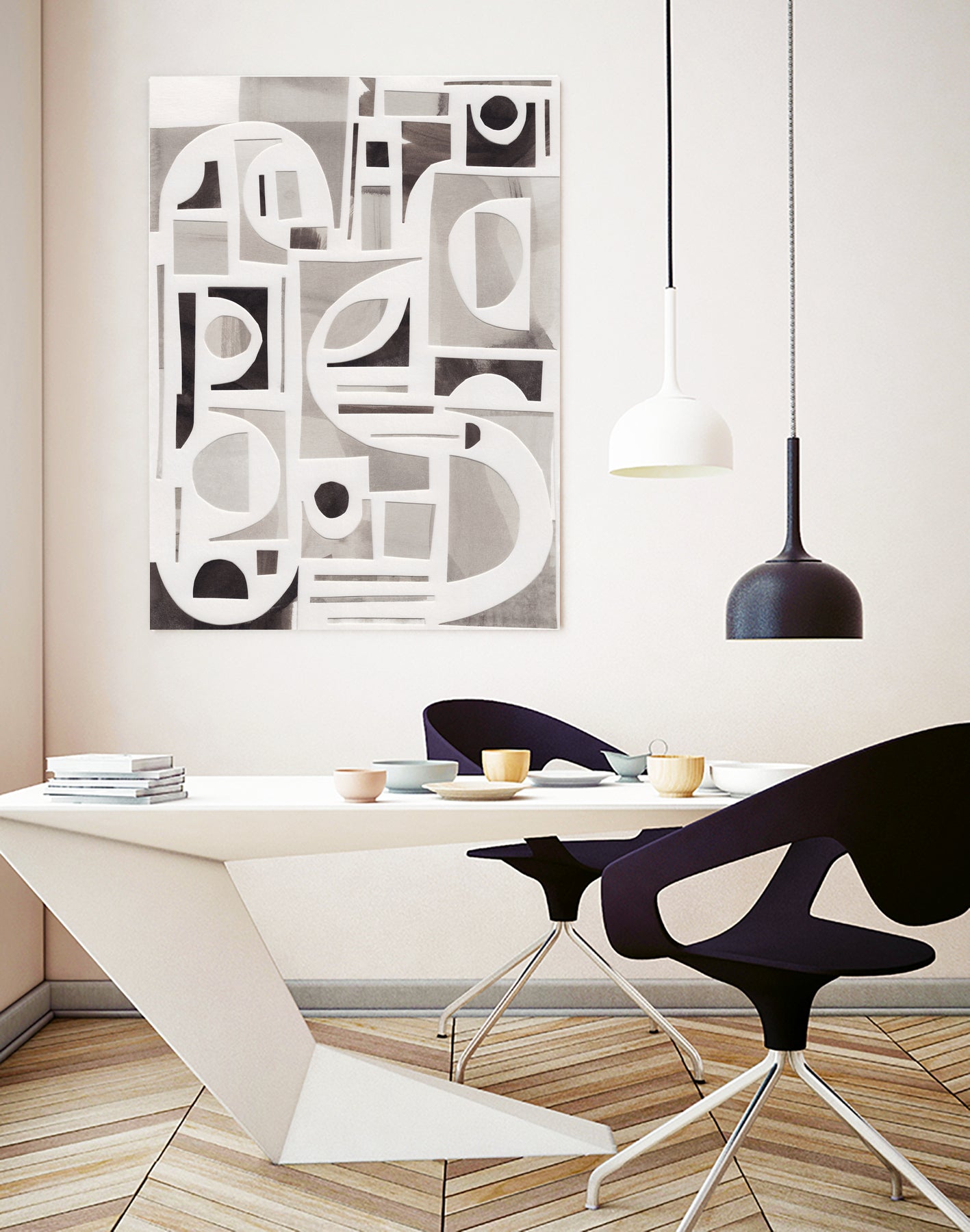 Monochrome Collage by Alisa Galitsyna on GIANT ART - abstract paper