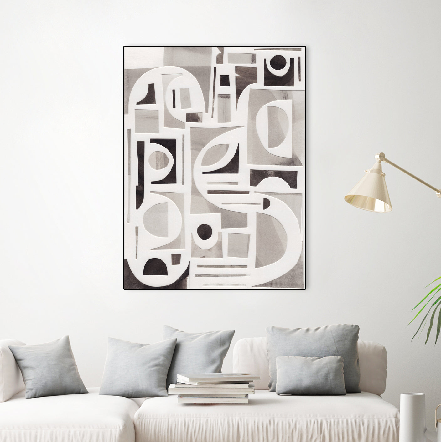 Monochrome Collage by Alisa Galitsyna on GIANT ART - abstract paper