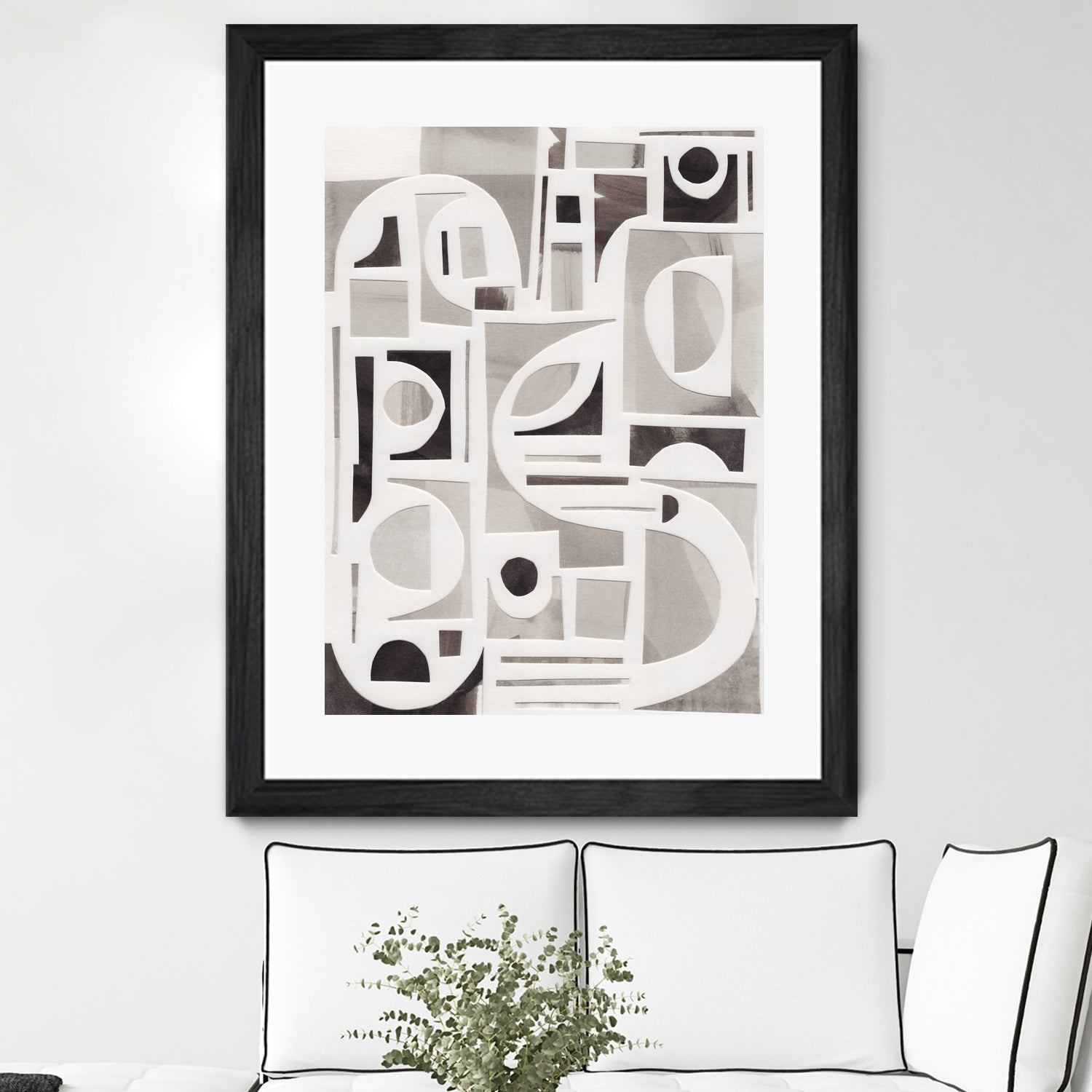 Monochrome Collage by Alisa Galitsyna on GIANT ART - abstract paper