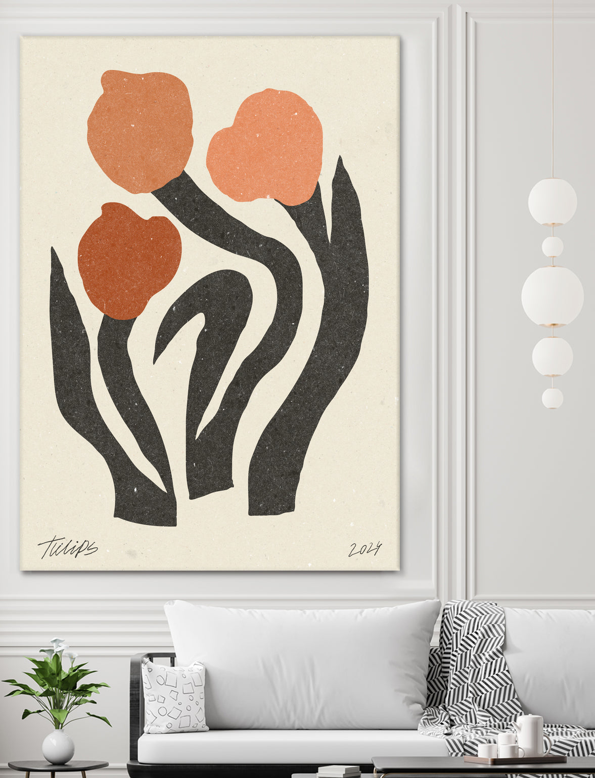 Modern Flower 02 by NKTN on GIANT ART - nktn flowers and plants nktn