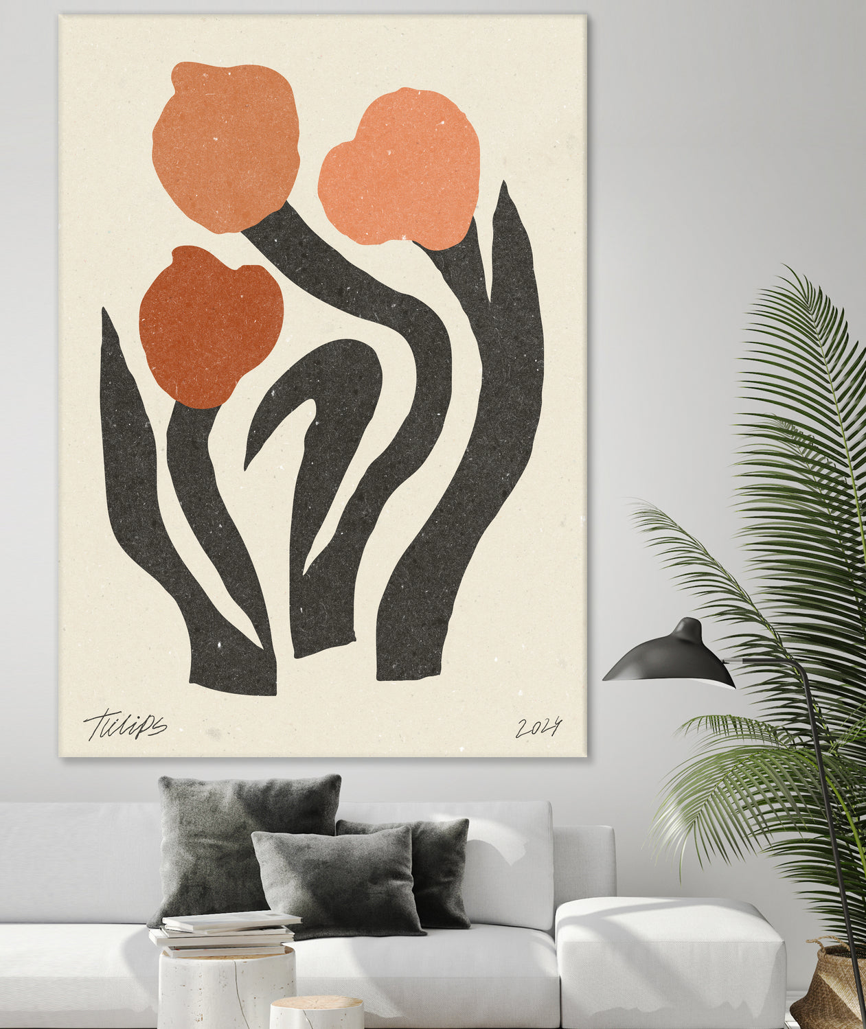 Modern Flower 02 by NKTN on GIANT ART - nktn flowers and plants nktn