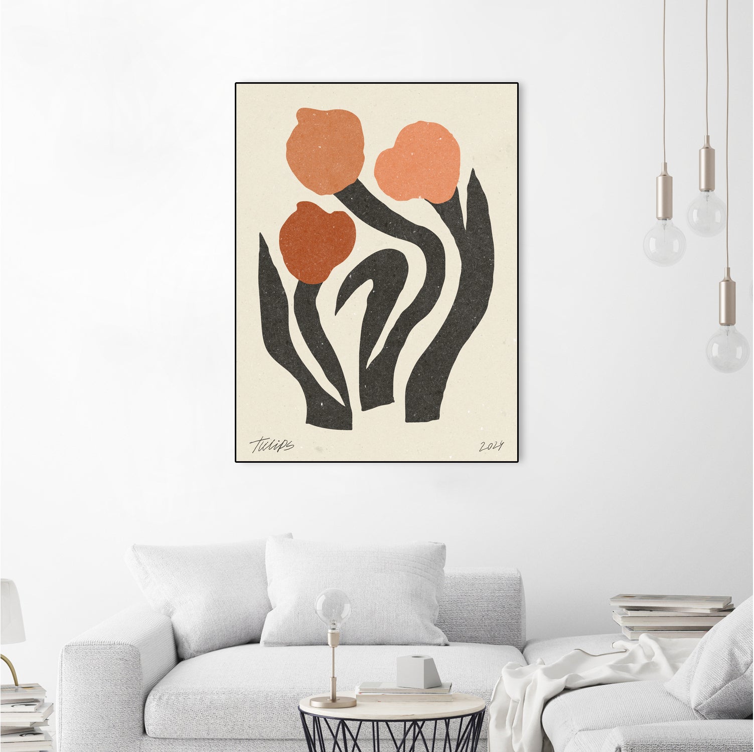 Modern Flower 02 by NKTN on GIANT ART - nktn flowers and plants nktn