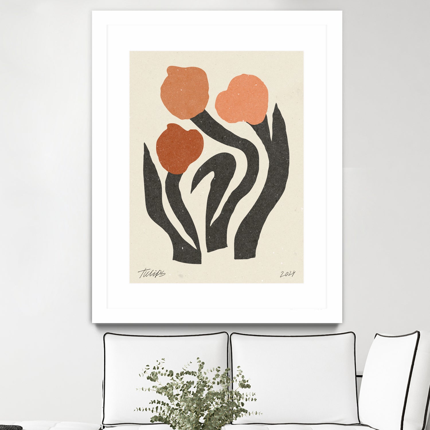 Modern Flower 02 by NKTN on GIANT ART - nktn flowers and plants nktn