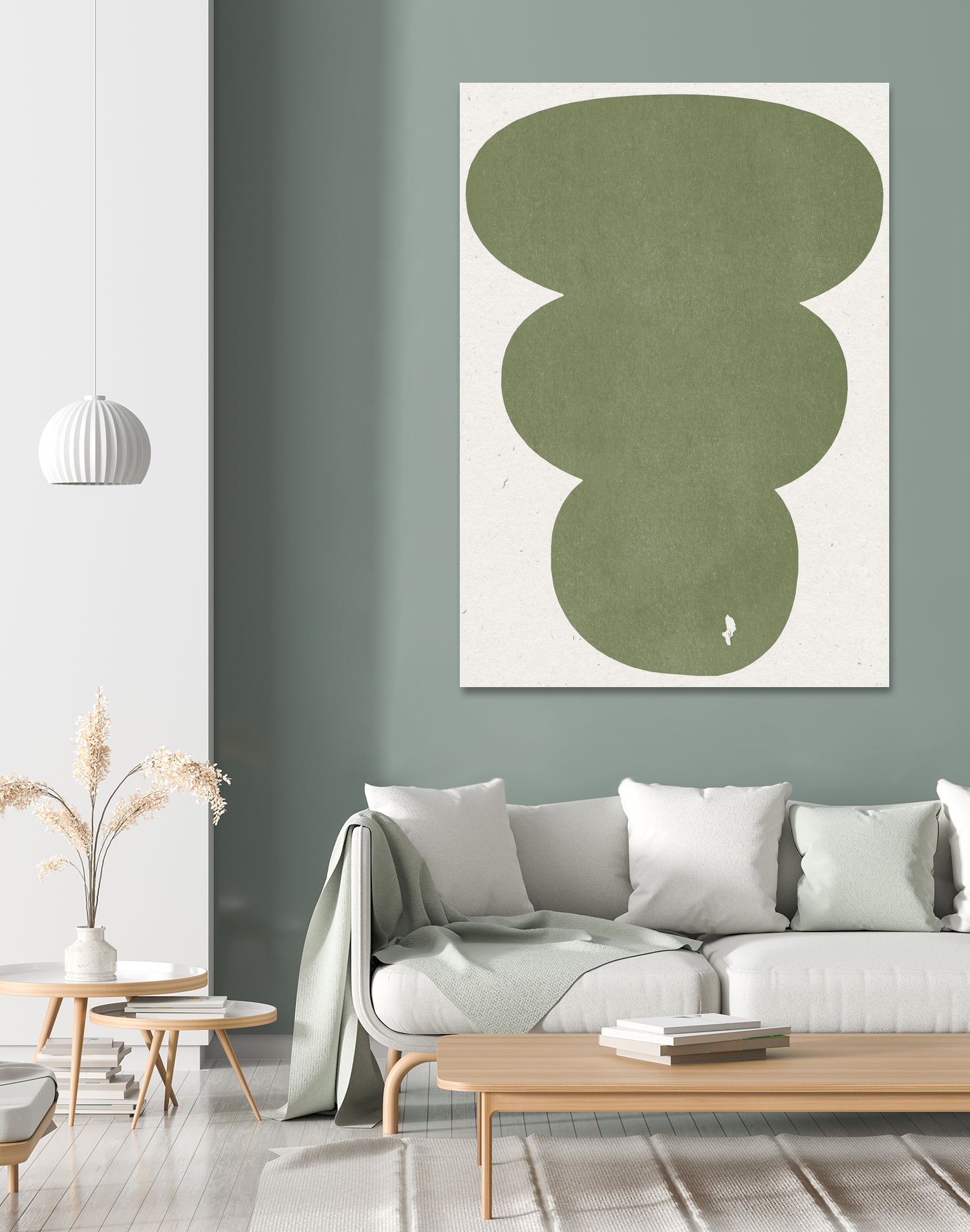 Greenery Simple Retro Shapes by THE MIUUS STUDIO on GIANT ART - abstract abstract