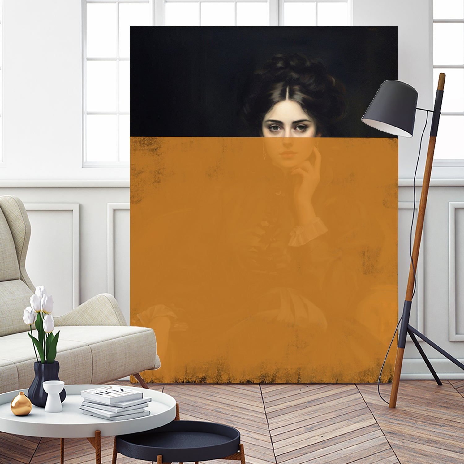 Altered Portrait of Woman by The Art Concept on GIANT ART - 5906 illustration