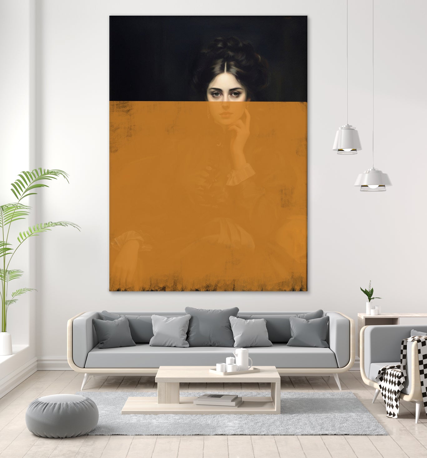 Altered Portrait of Woman by The Art Concept on GIANT ART - 5906 illustration