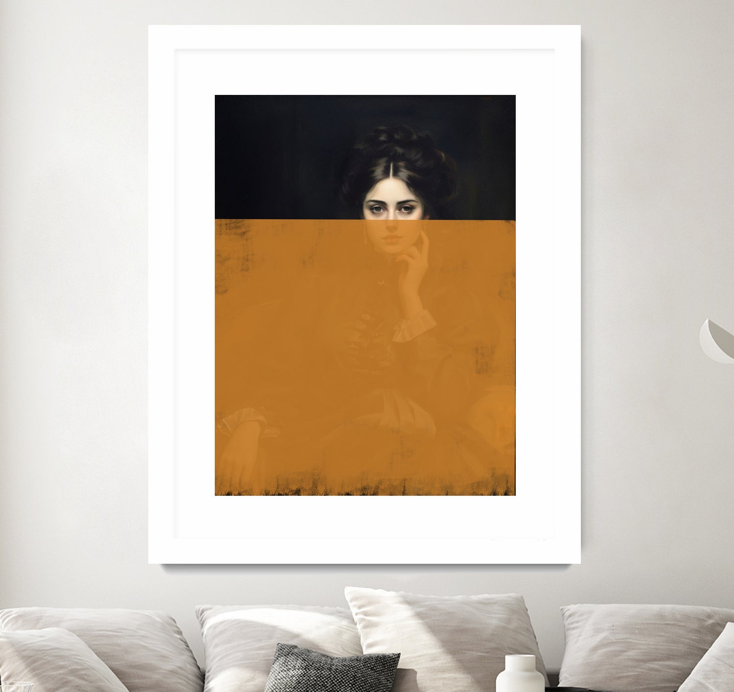 Altered Portrait of Woman by The Art Concept on GIANT ART - 5906 illustration