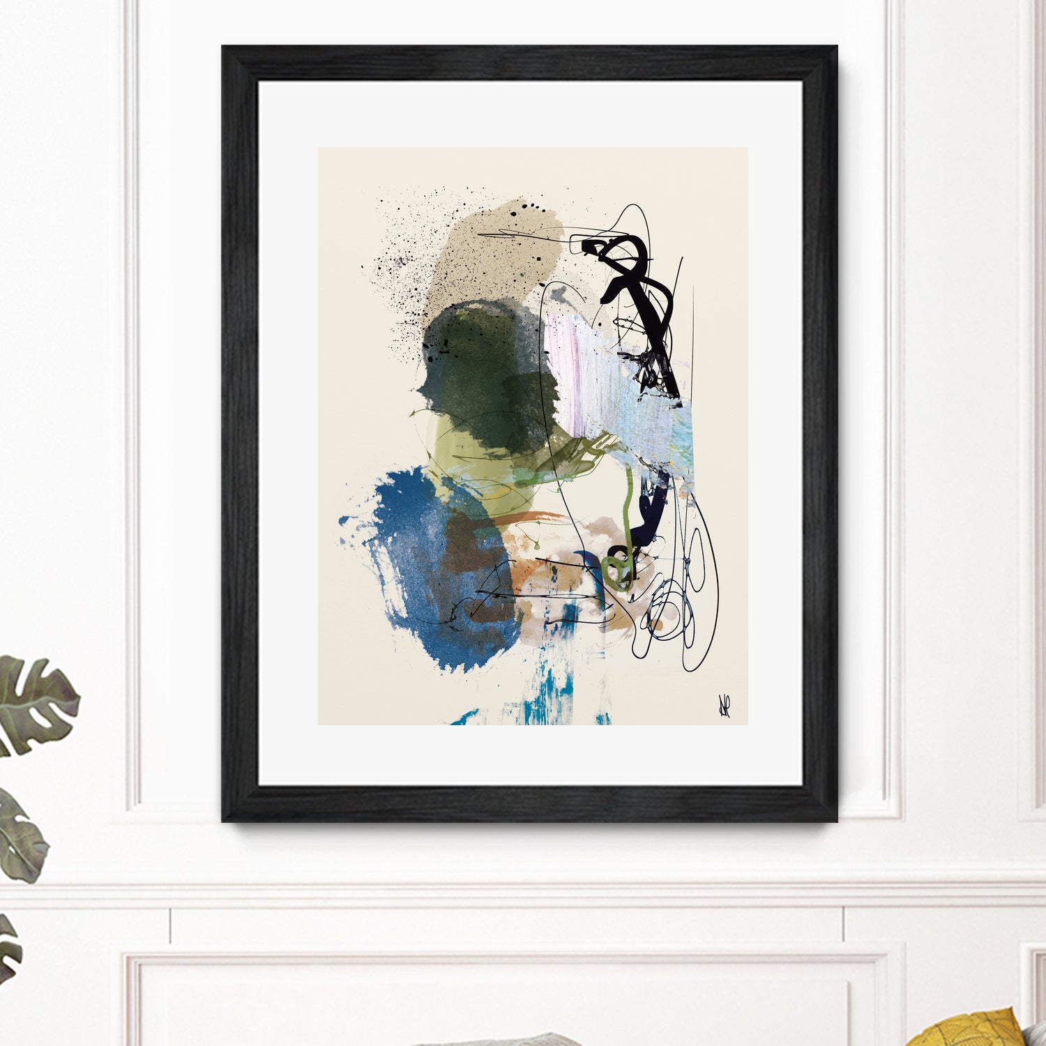 Twin Abstract by Dan on GIANT ART - hobday