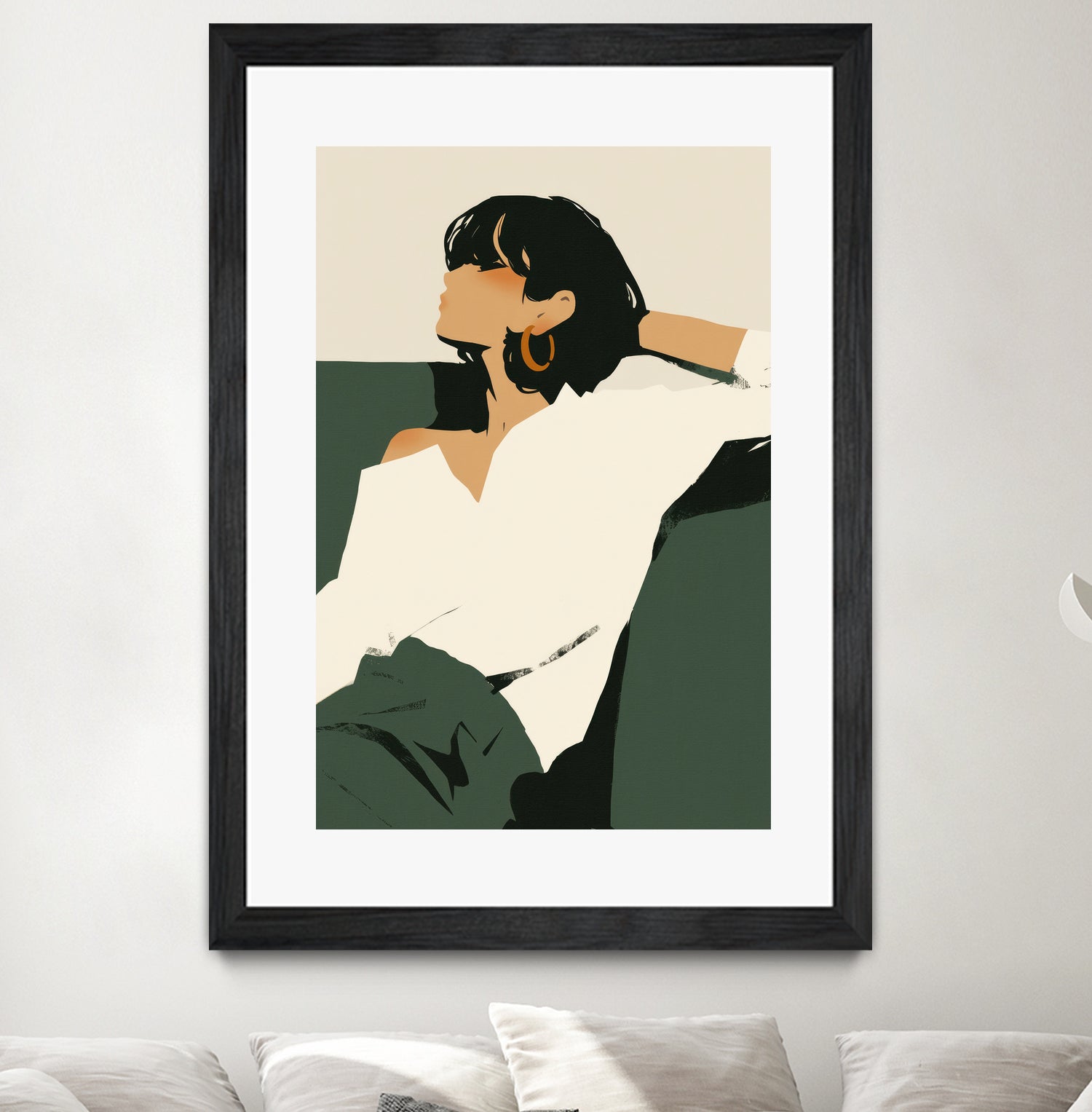 Relaxing woman by Treechild on GIANT ART -