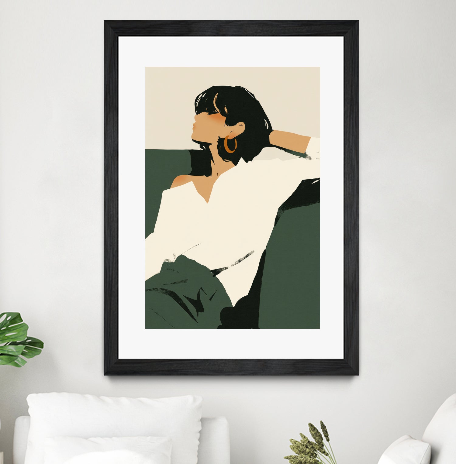 Relaxing woman by Treechild on GIANT ART -