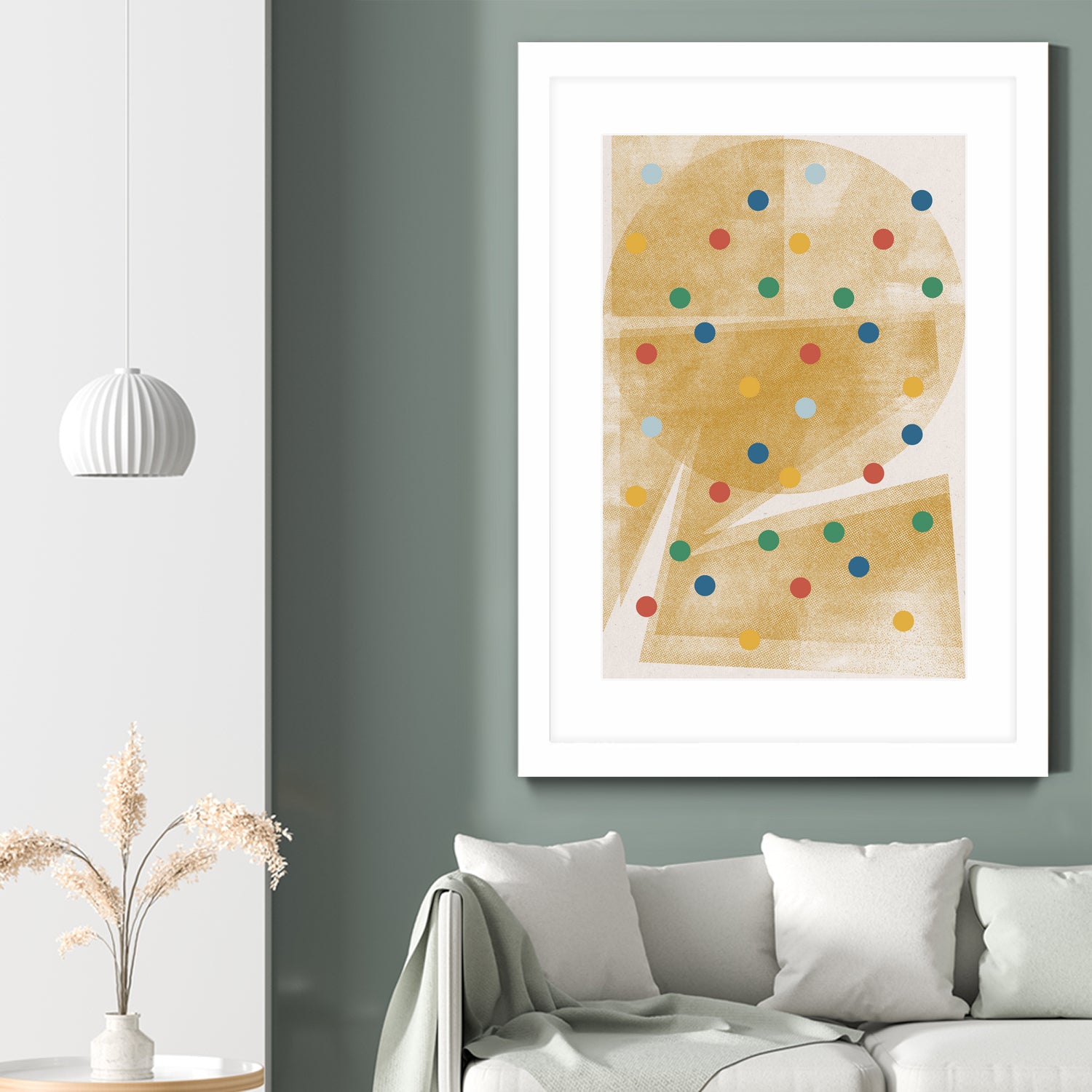 Paper Collage No.6 by The Miuus Studio on GIANT ART - beige watercolor neutral