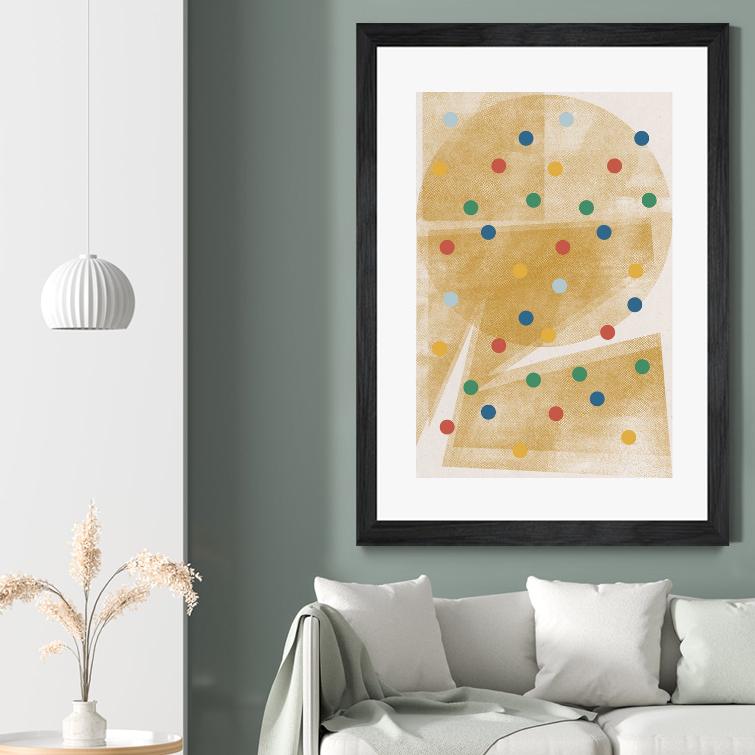 Paper Collage No.6 by The Miuus Studio on GIANT ART - beige watercolor neutral