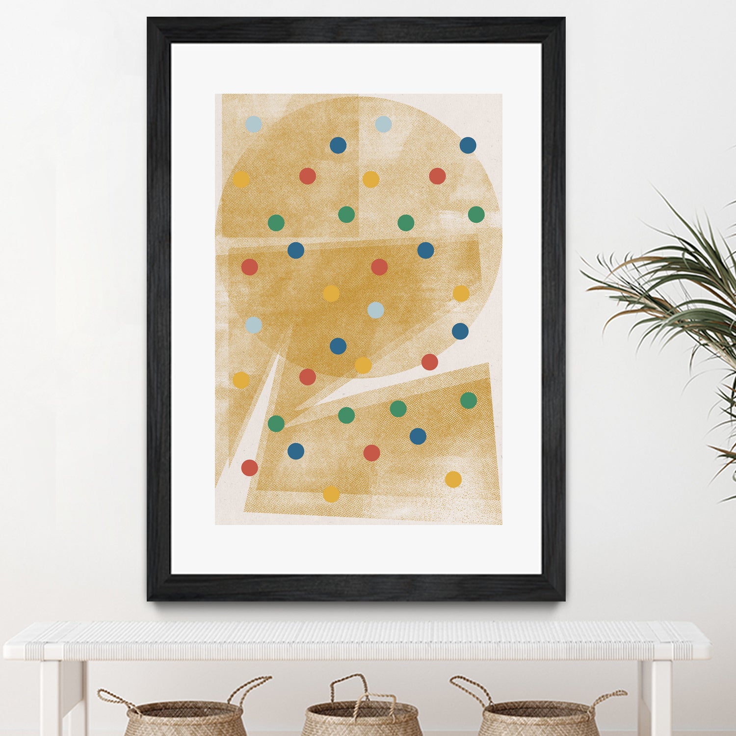 Paper Collage No.6 by The Miuus Studio on GIANT ART - beige watercolor neutral