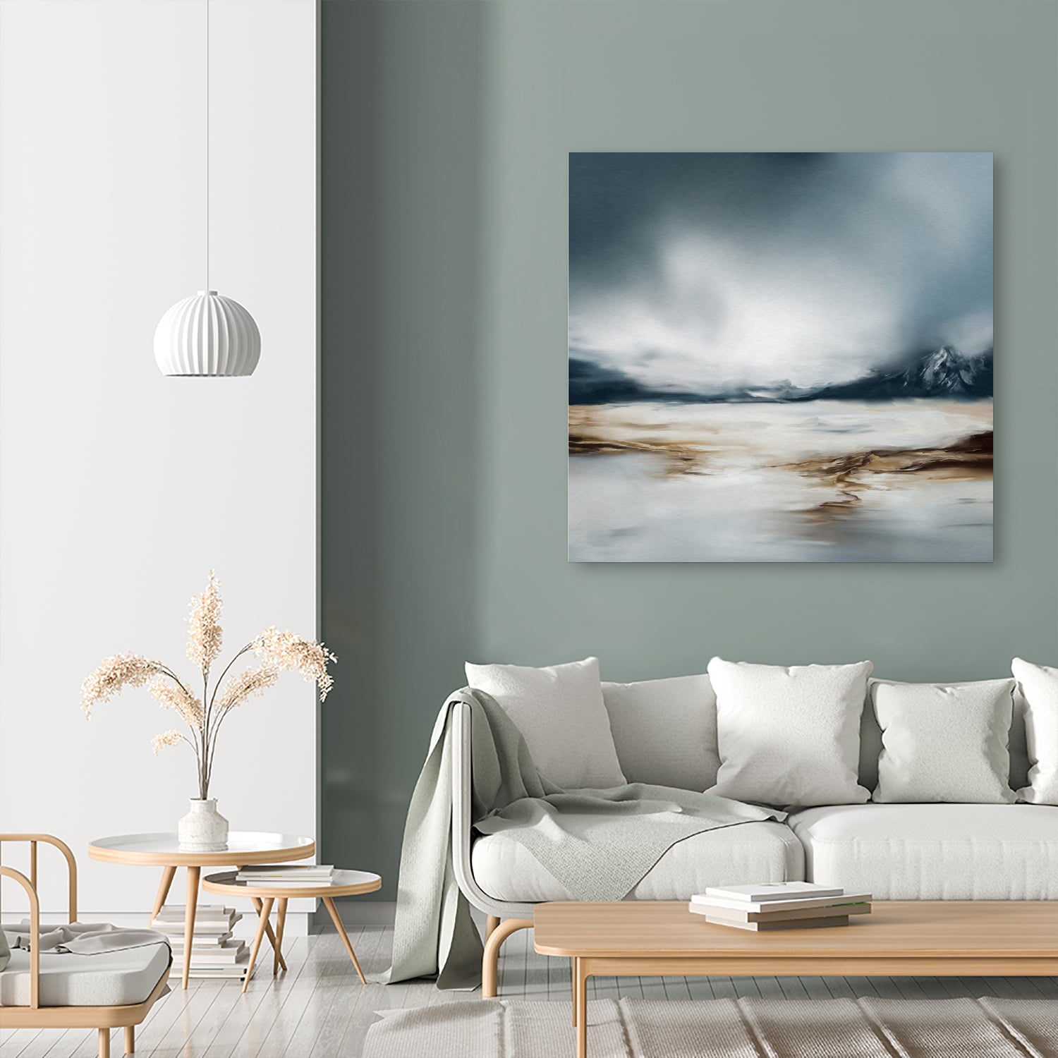 Atelier Bleu by Gabriella Roberg on GIANT ART - landscape landscape