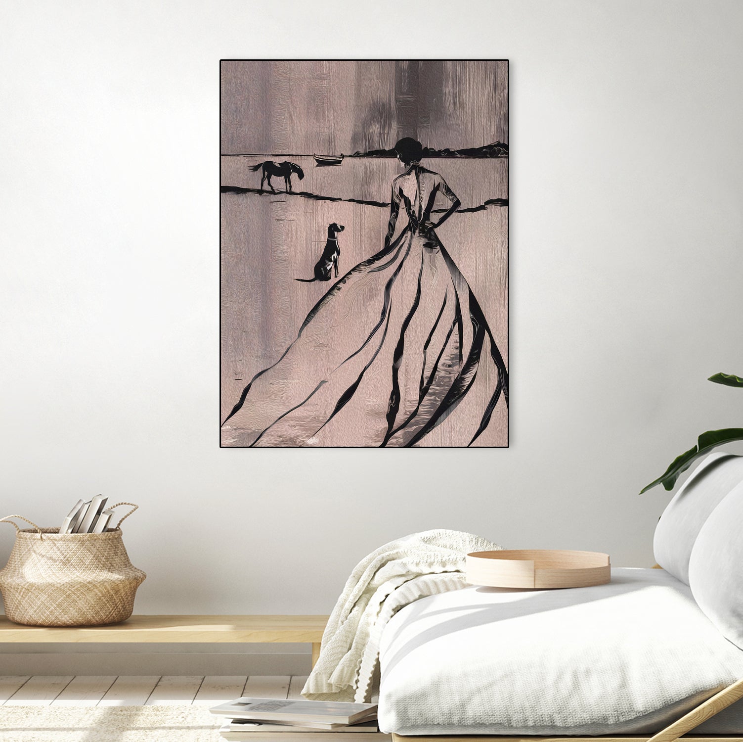 Woman By the Lake by Andreas Magnusson on GIANT ART - paintings drawing