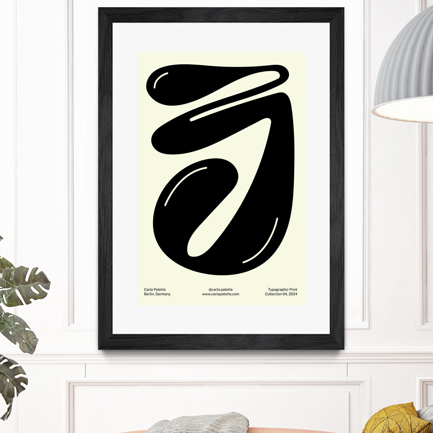 Picturfy 06 by Carla Palette on GIANT ART - abstract typographic print