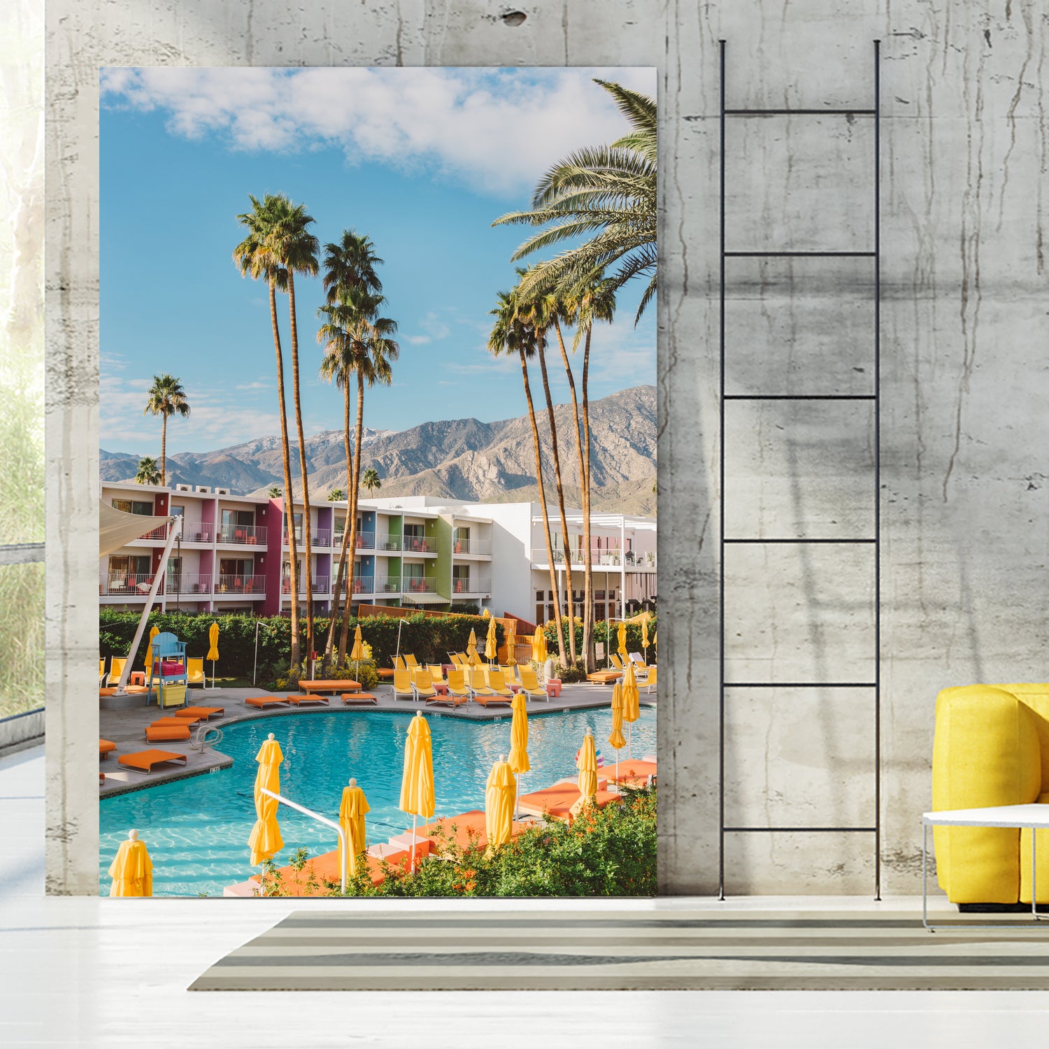 Palm Springs Saguaro by Bethany on GIANT ART - bleu botanical px2758276