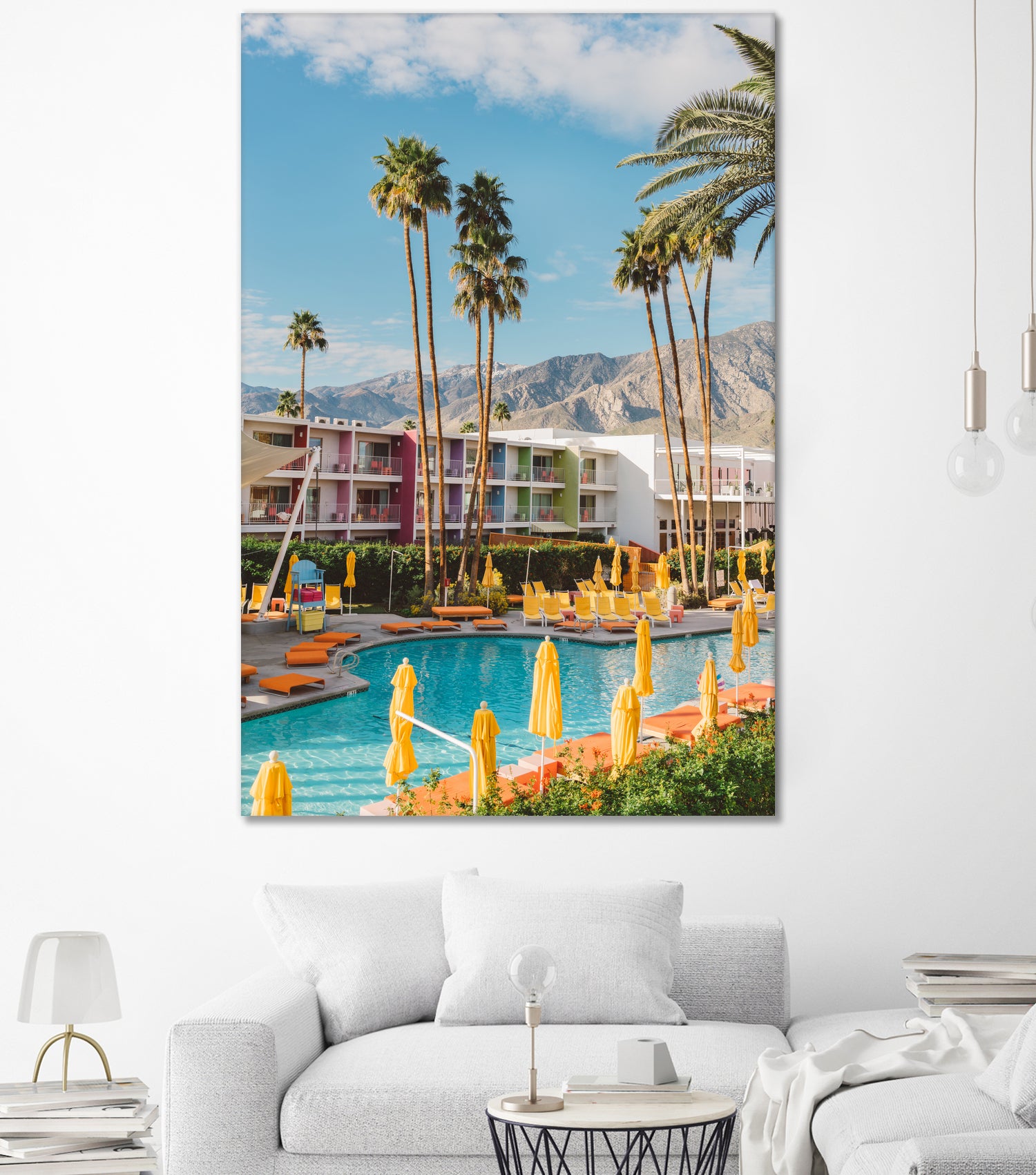 Palm Springs Saguaro by Bethany on GIANT ART - bleu botanical px2758276