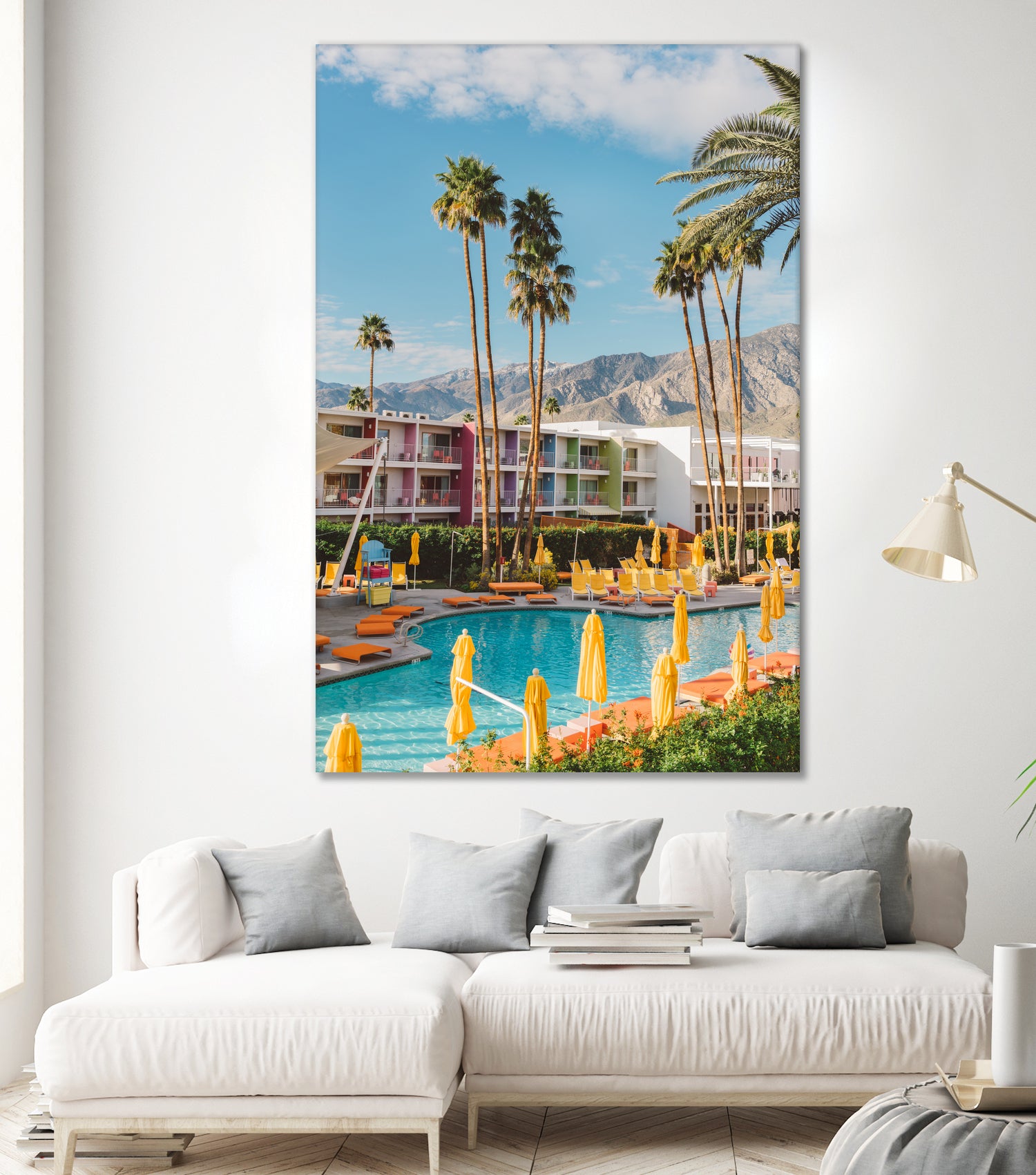 Palm Springs Saguaro by Bethany on GIANT ART - bleu botanical px2758276