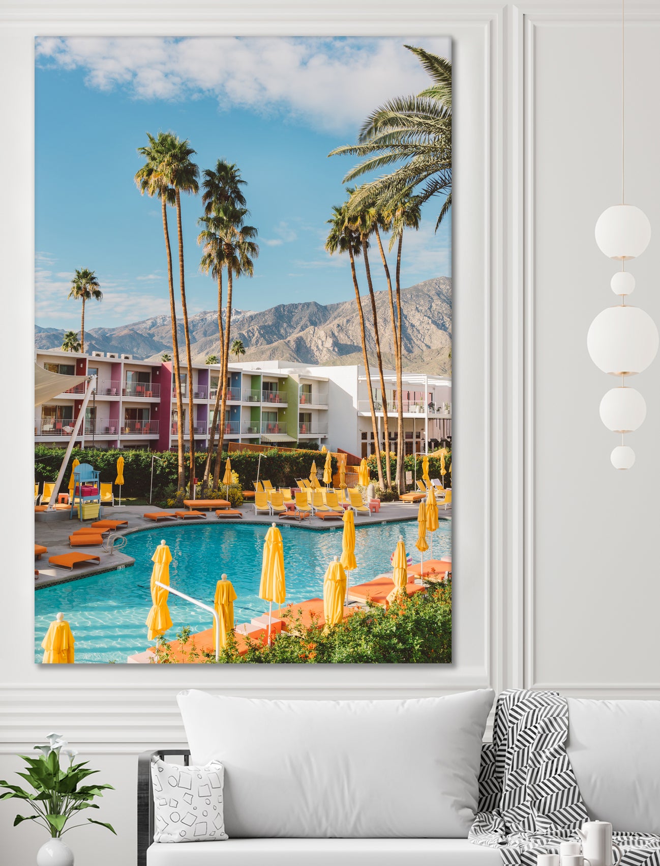 Palm Springs Saguaro by Bethany on GIANT ART - bleu botanical px2758276