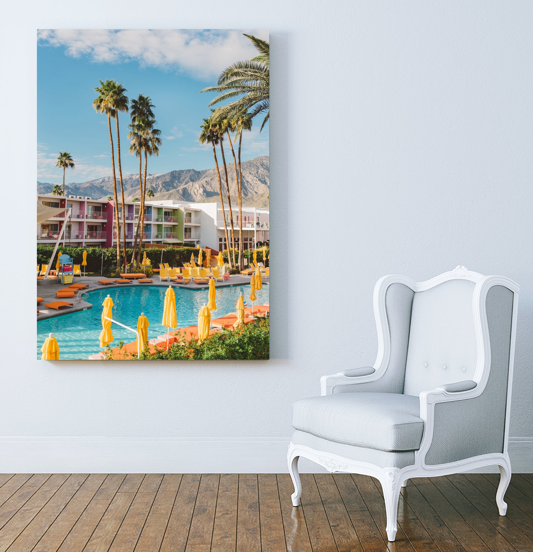 Palm Springs Saguaro by Bethany on GIANT ART - bleu botanical px2758276