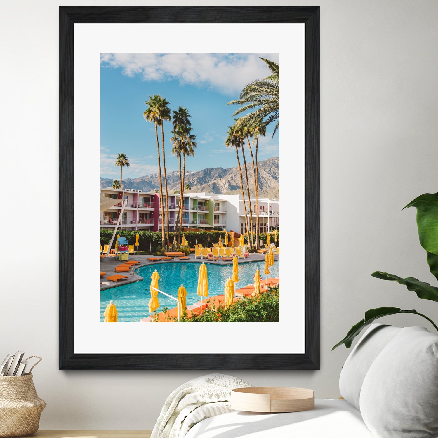 Palm Springs Saguaro by Bethany on GIANT ART - bleu botanical px2758276