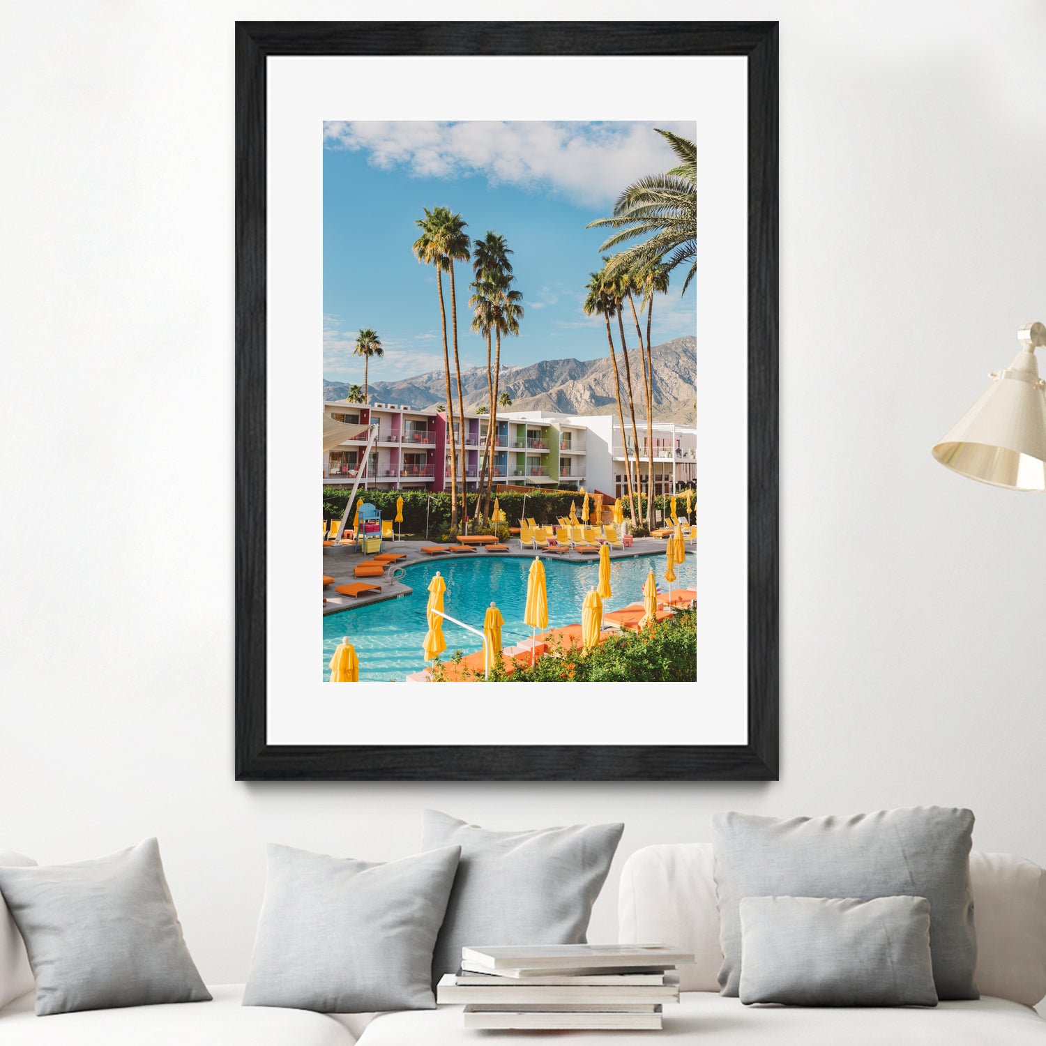 Palm Springs Saguaro by Bethany on GIANT ART - bleu botanical px2758276