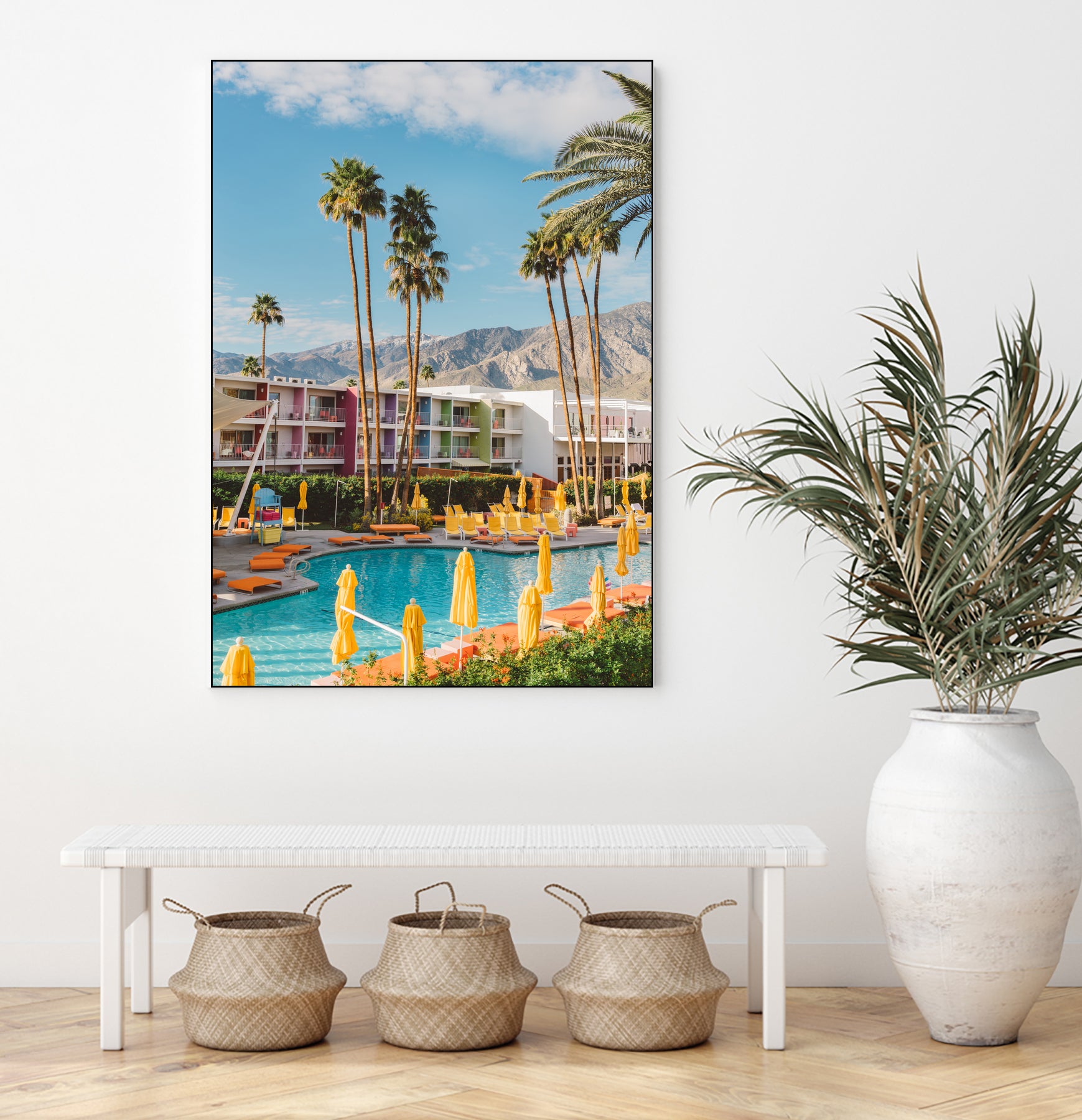 Palm Springs Saguaro by Bethany on GIANT ART - bleu botanical px2758276