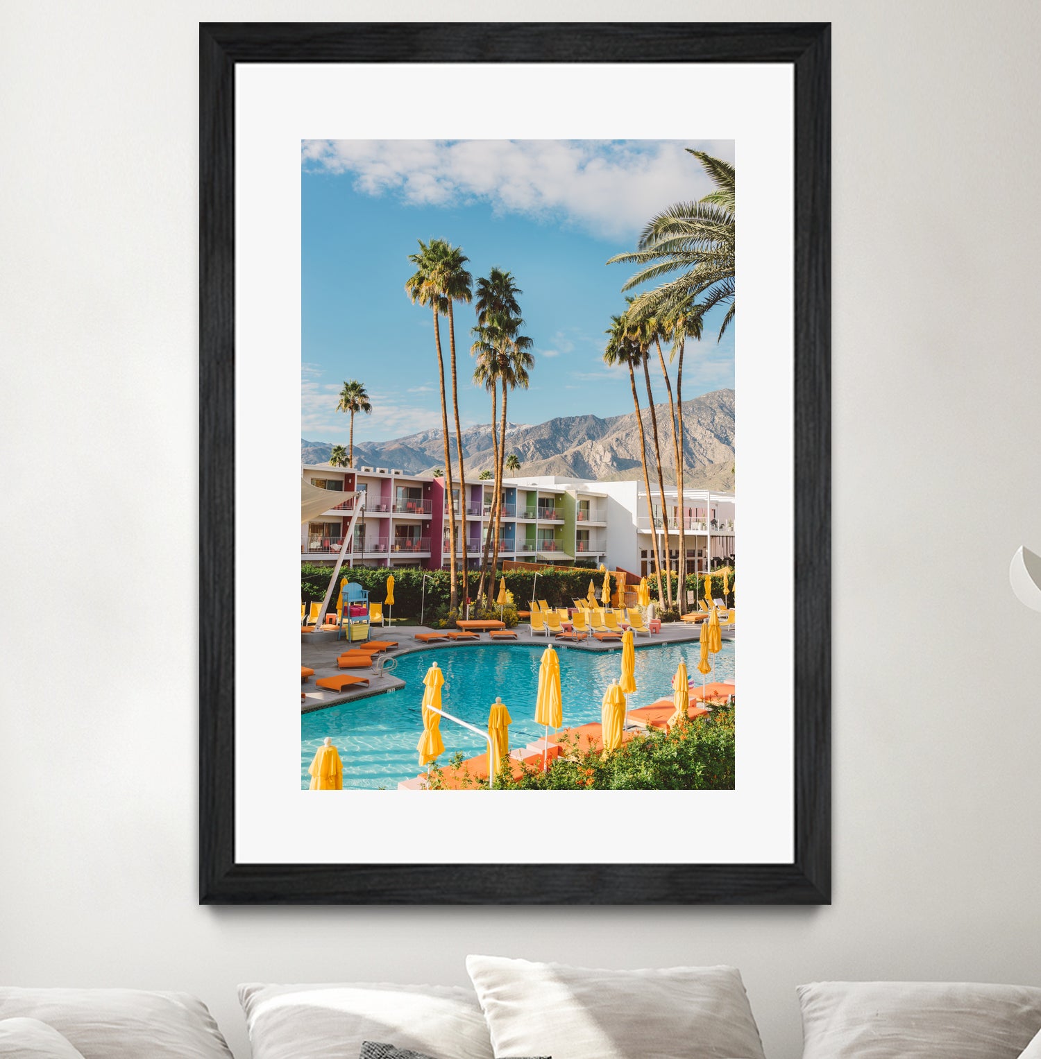 Palm Springs Saguaro by Bethany on GIANT ART - bleu botanical px2758276