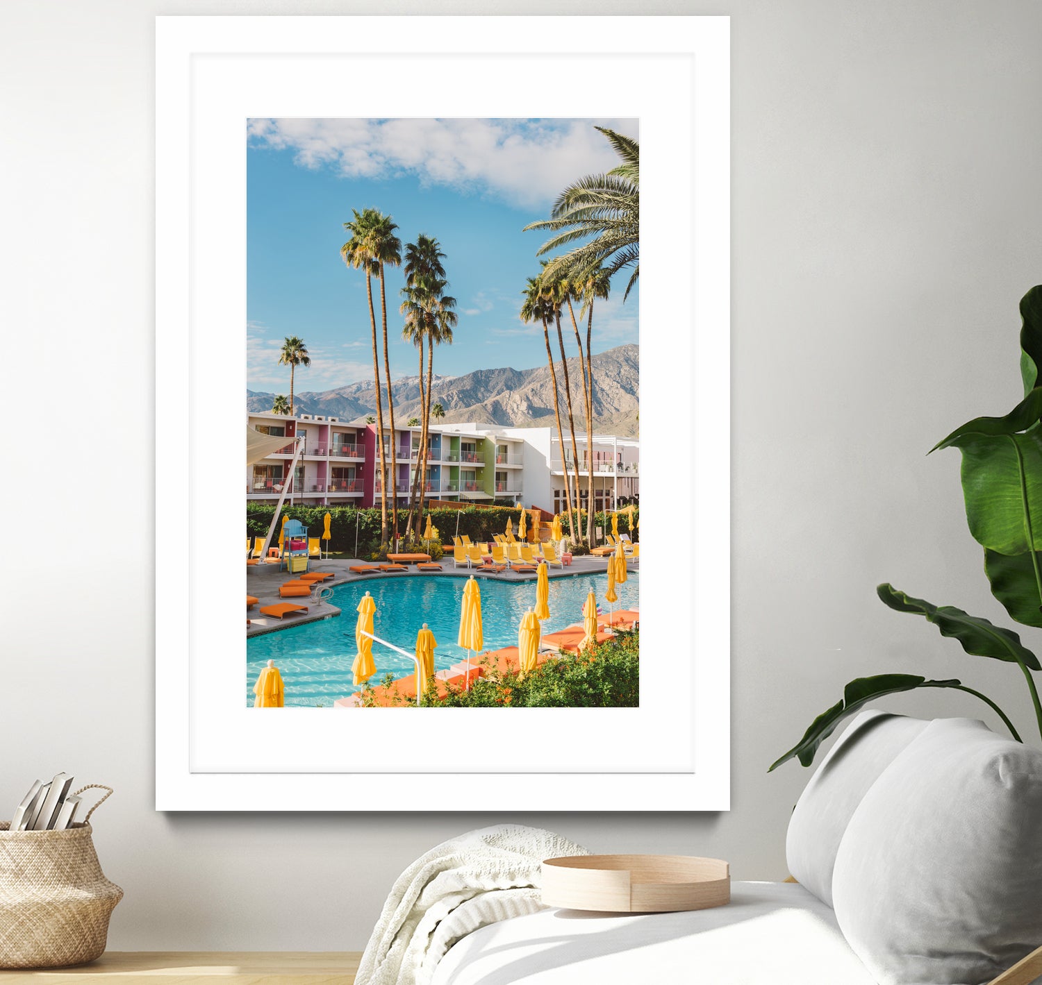 Palm Springs Saguaro by Bethany on GIANT ART - bleu botanical px2758276
